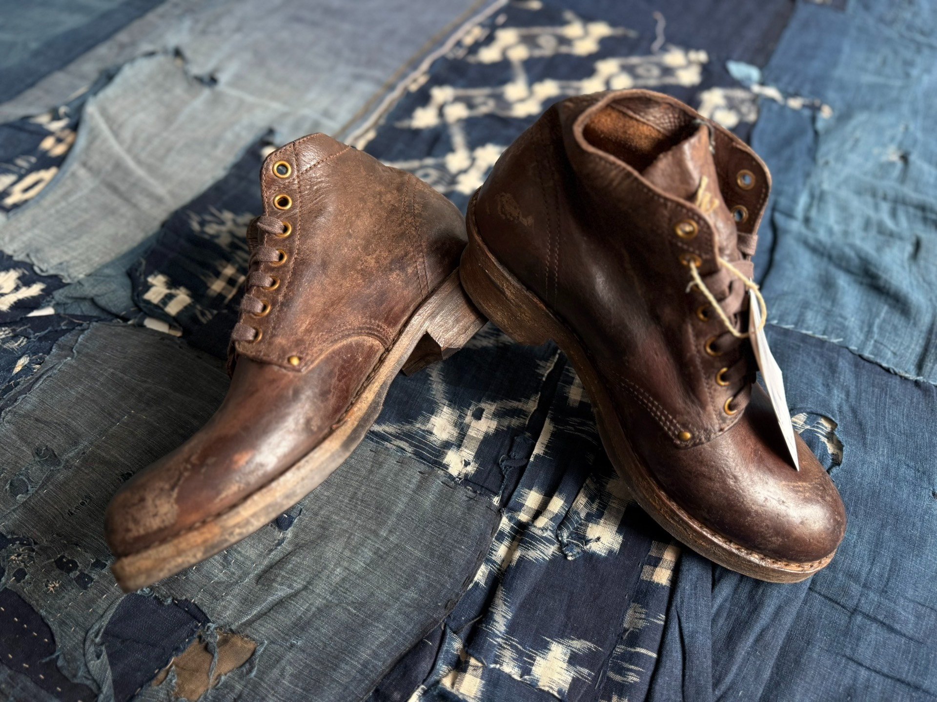VISVIM 26SS ICT BRIGADIER BOOTS — detail