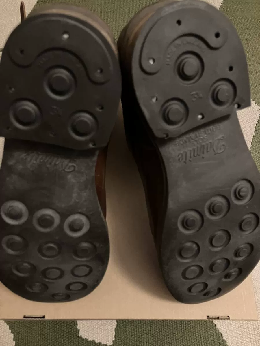 visvim F.I.L. Indigo Camping Trailer Boots — back