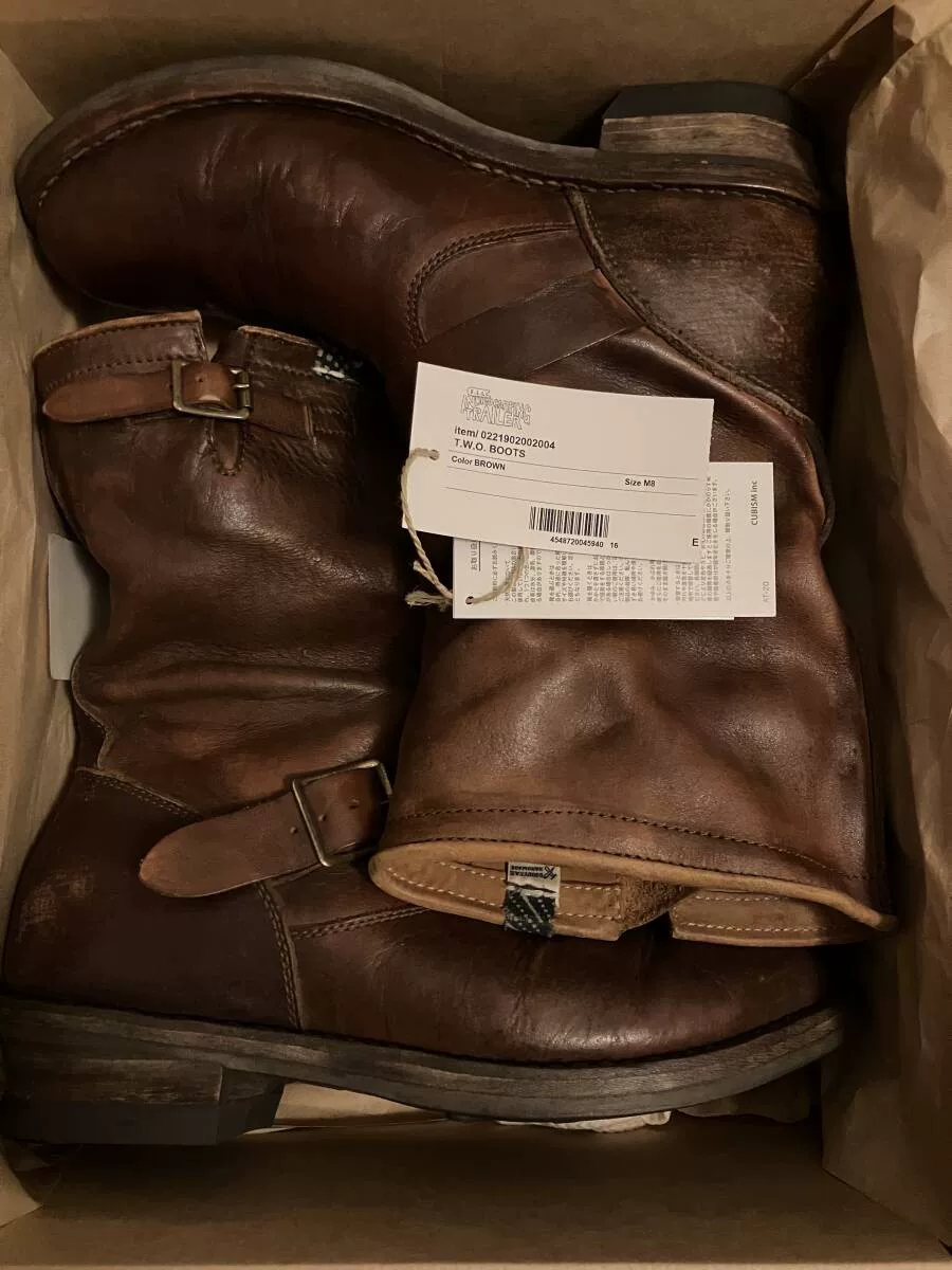 visvim F.I.L. Indigo Camping Trailer Boots