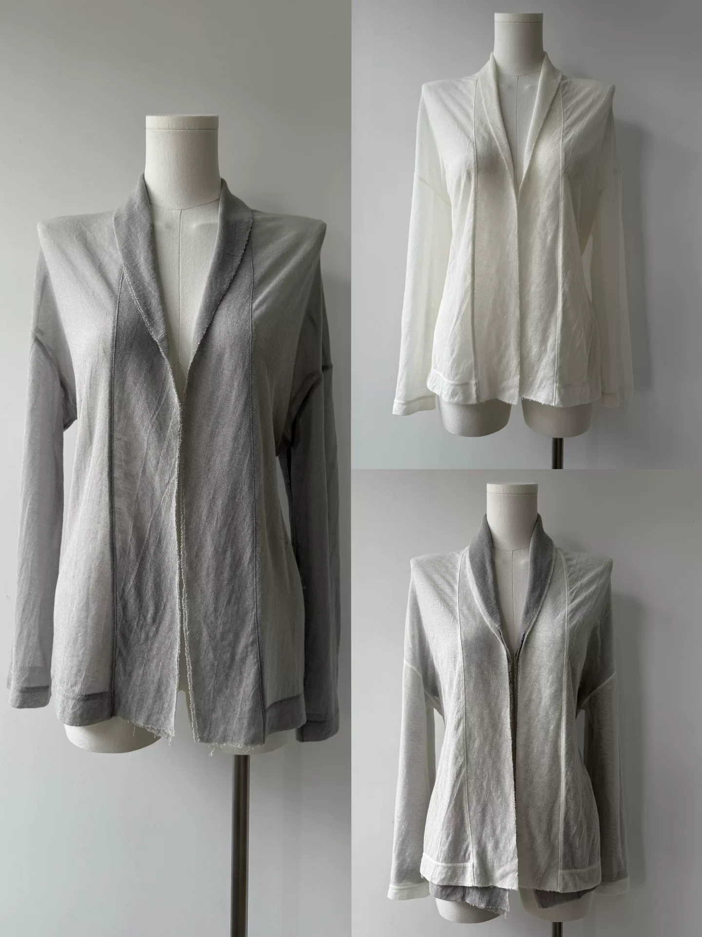 Yohji Yamamoto Y's 10AW Double-Layer Cardigan