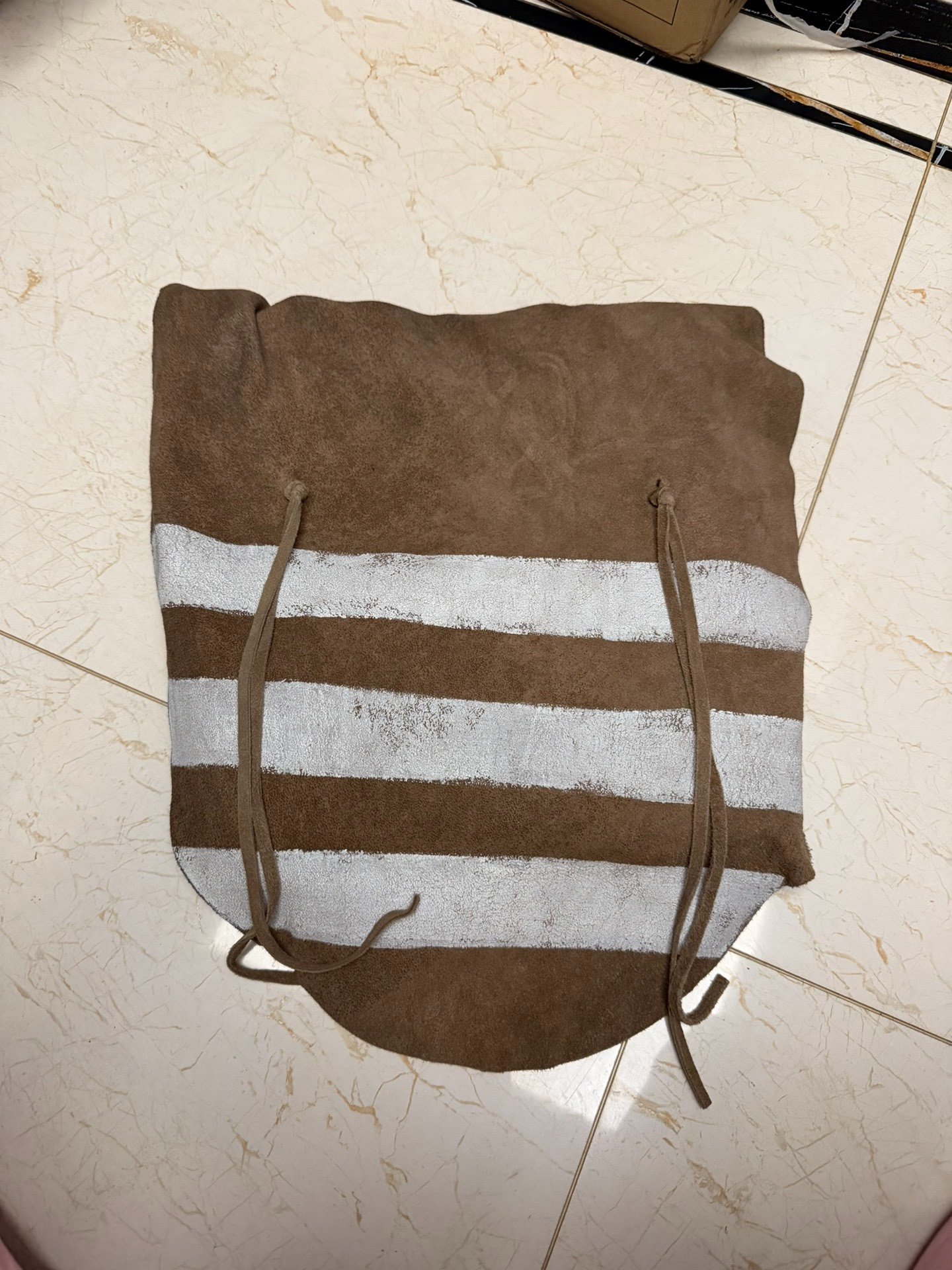 VISVIM 23 ICT Deerskin Shoulder Bag