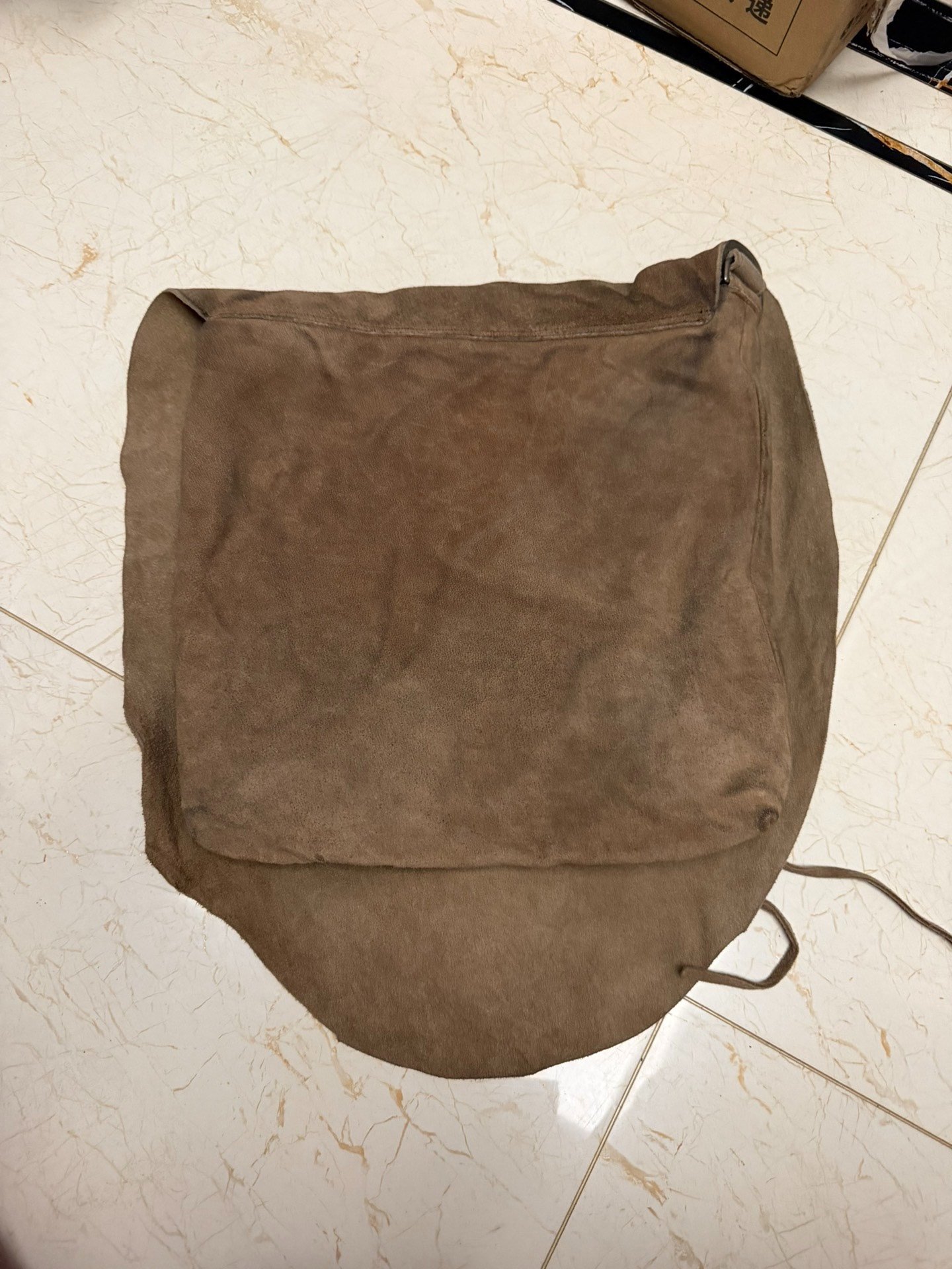 VISVIM 23 ICT Deerskin Shoulder Bag — front