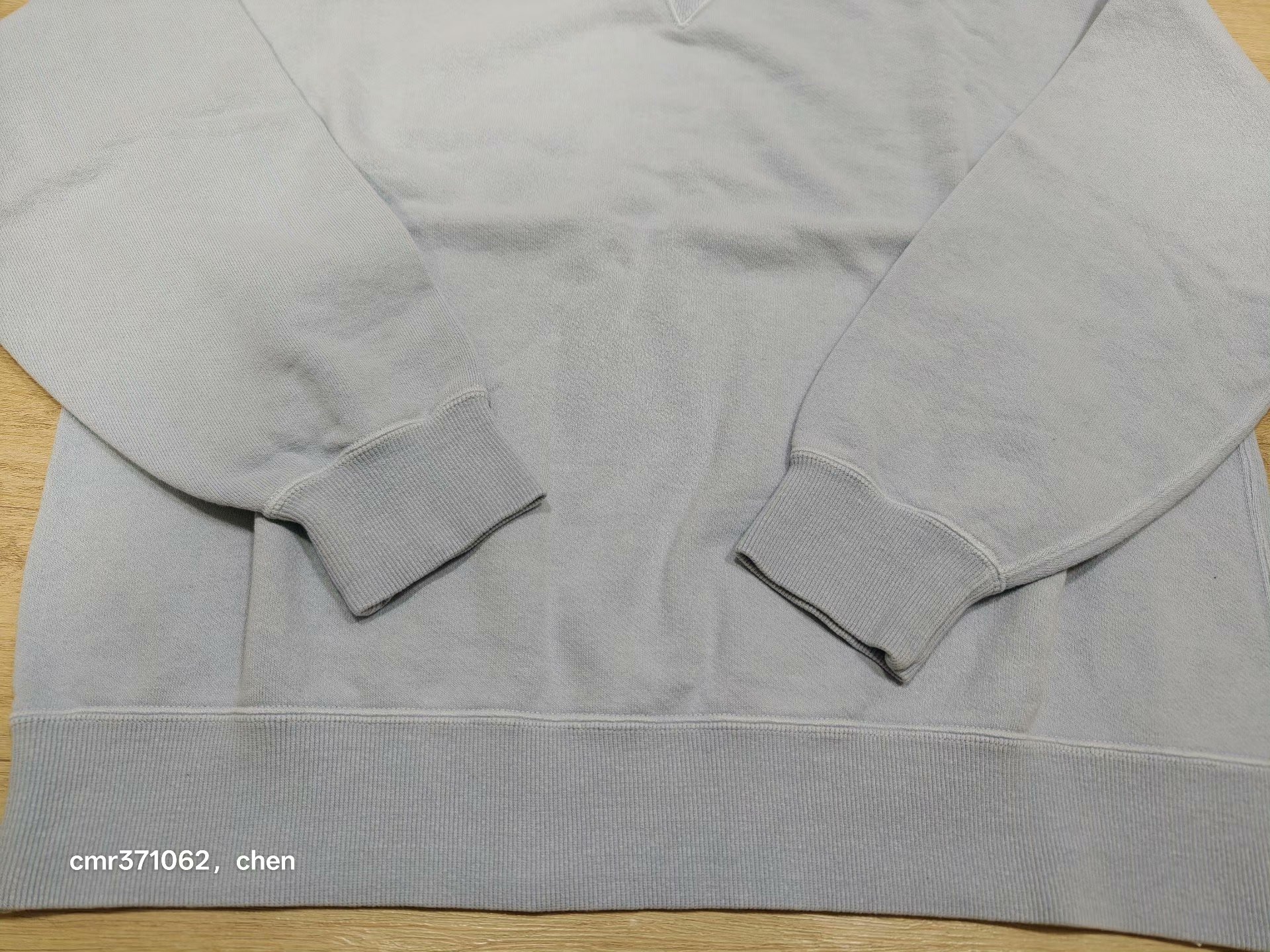 VISVIM 26SS JUMBO SB SWEAT L/S DMGD — label