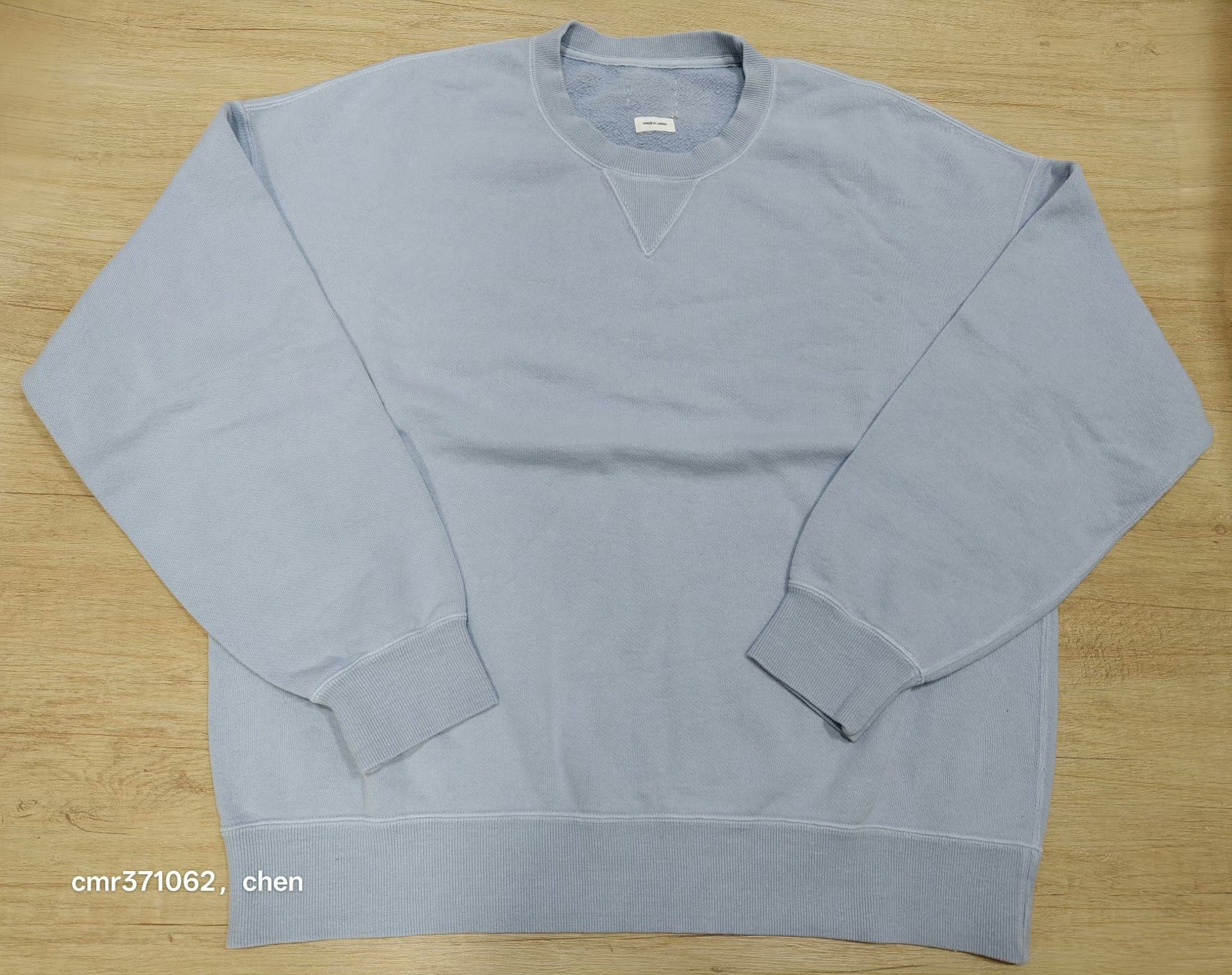 VISVIM 26SS JUMBO SB SWEAT L/S DMGD
