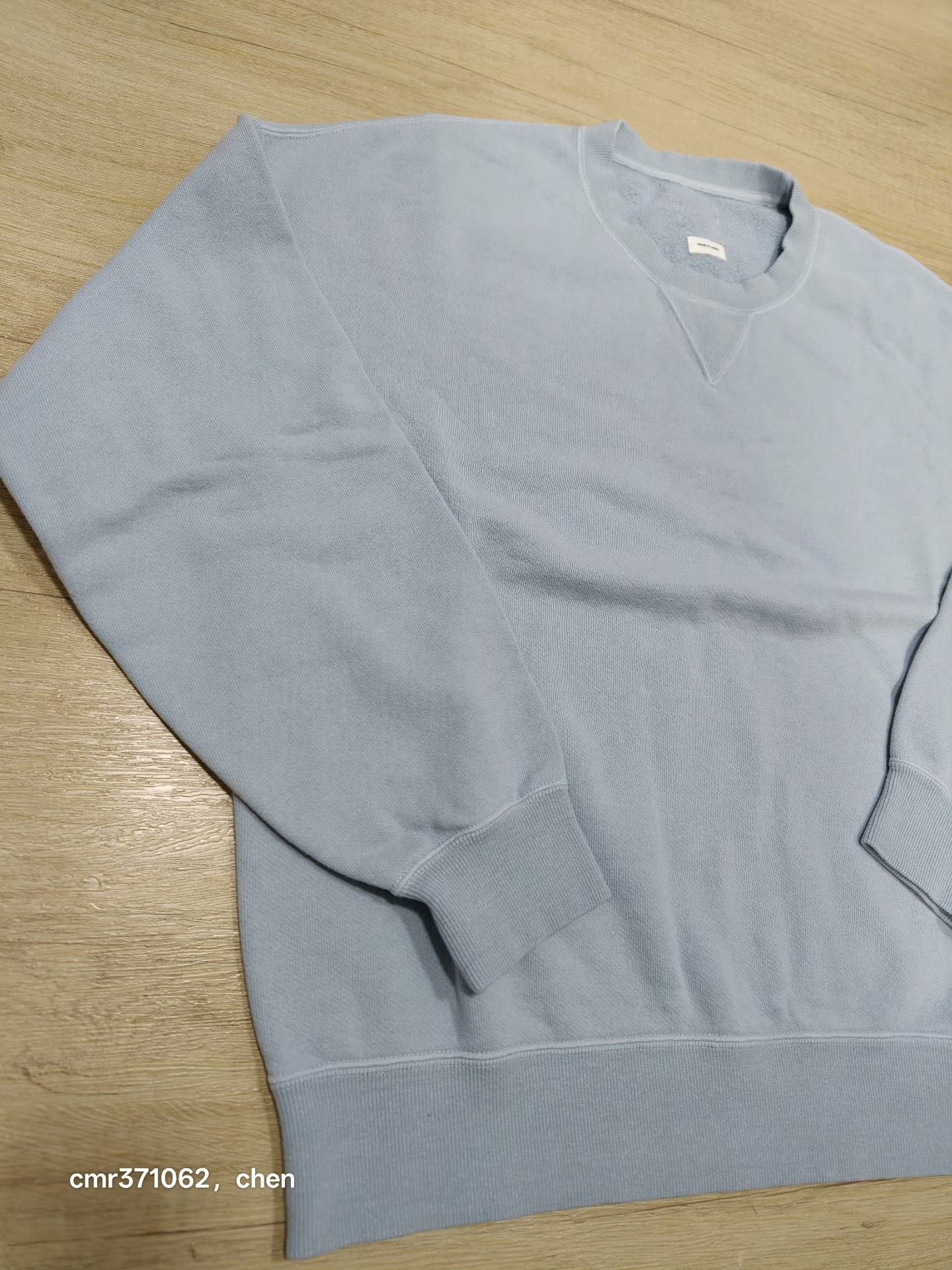 VISVIM 26SS JUMBO SB SWEAT L/S DMGD — detail