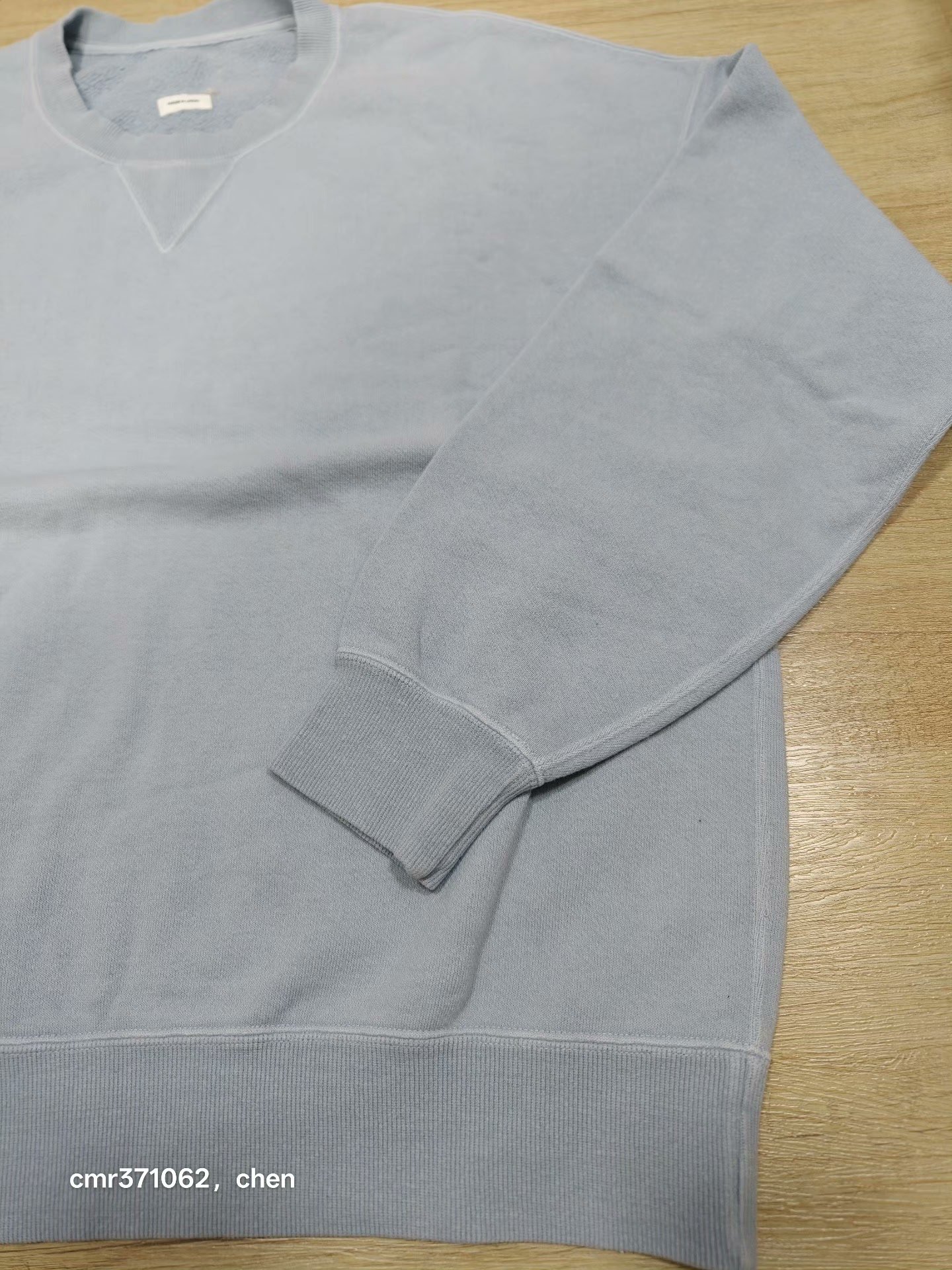 VISVIM 26SS JUMBO SB SWEAT L/S DMGD — back
