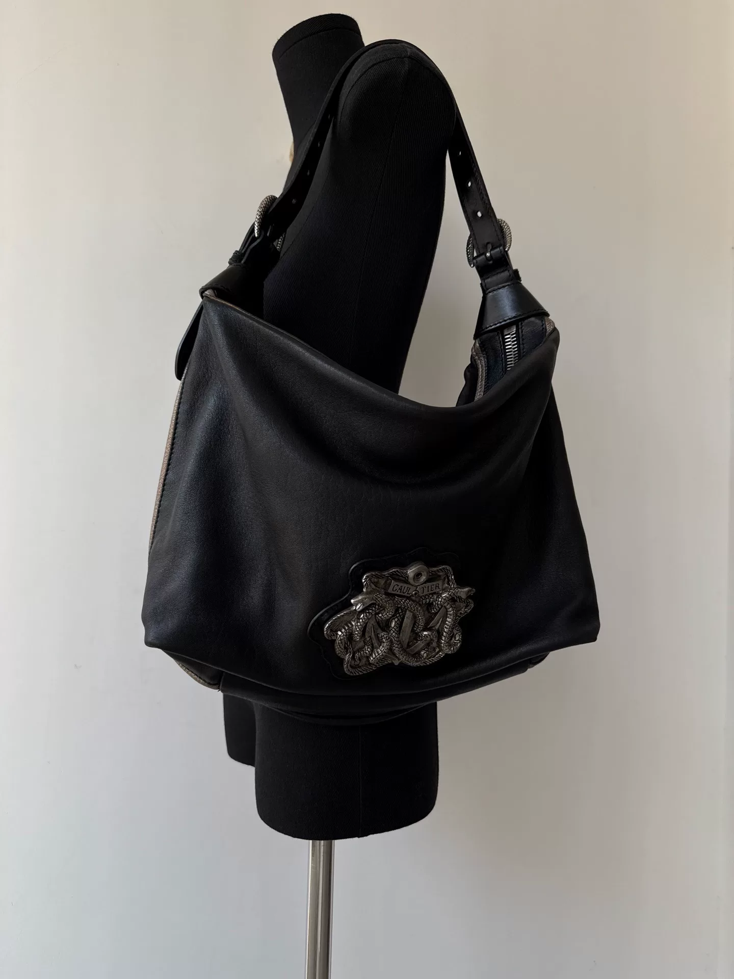 Jean Paul Gaultier Snake-Anchor Crossbody Bag — back