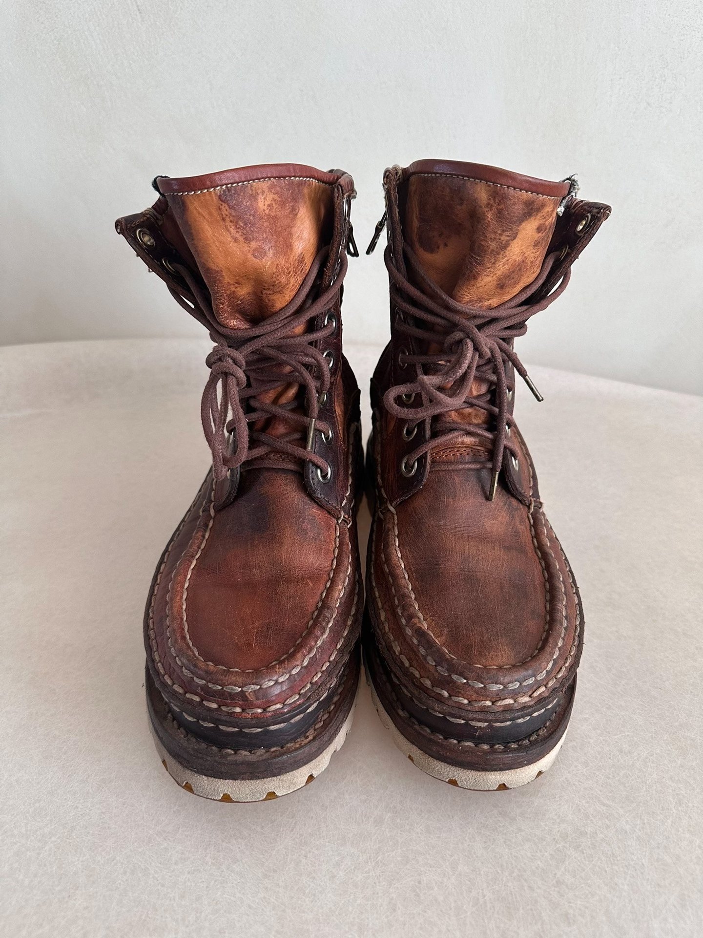 Visvim I.C.T GRIZZLY BOOTS 17AW — front