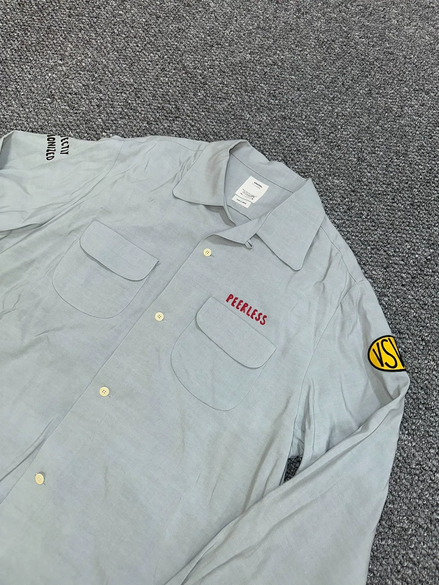 VISVIM 24SS KEESEY G.S. Shirt — detail