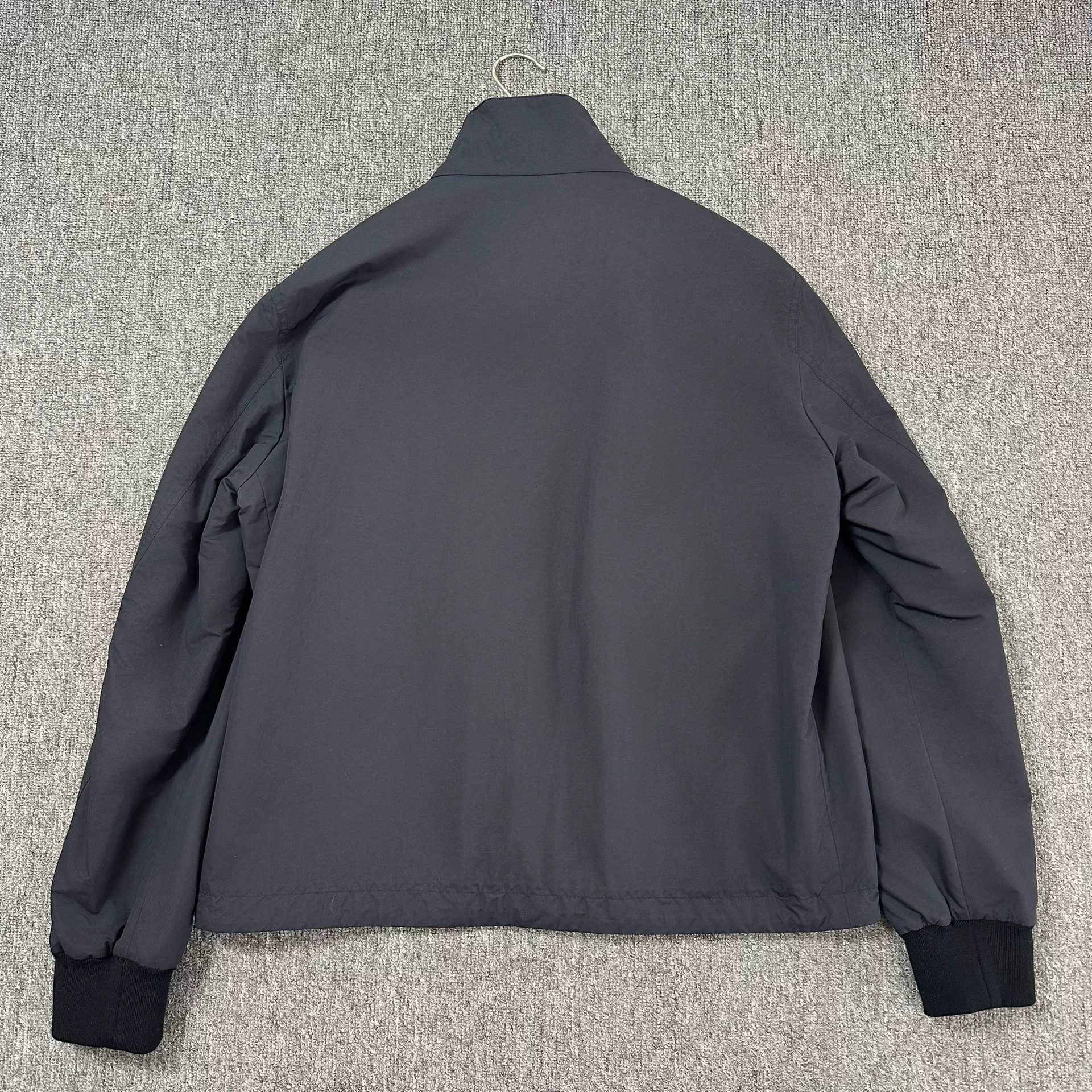 Dior CD Icon Stand-Collar Zip Jacket — label