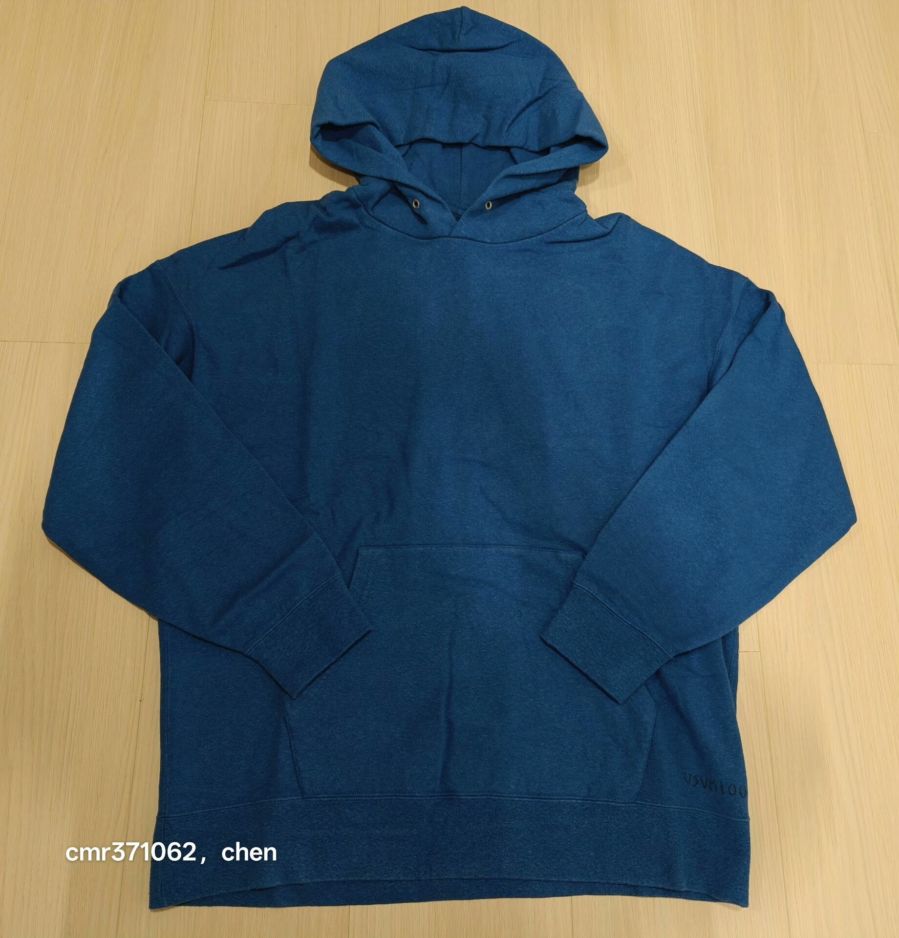 VISVIM 21SS JUMBO HOODIE P.O. NUMBERING