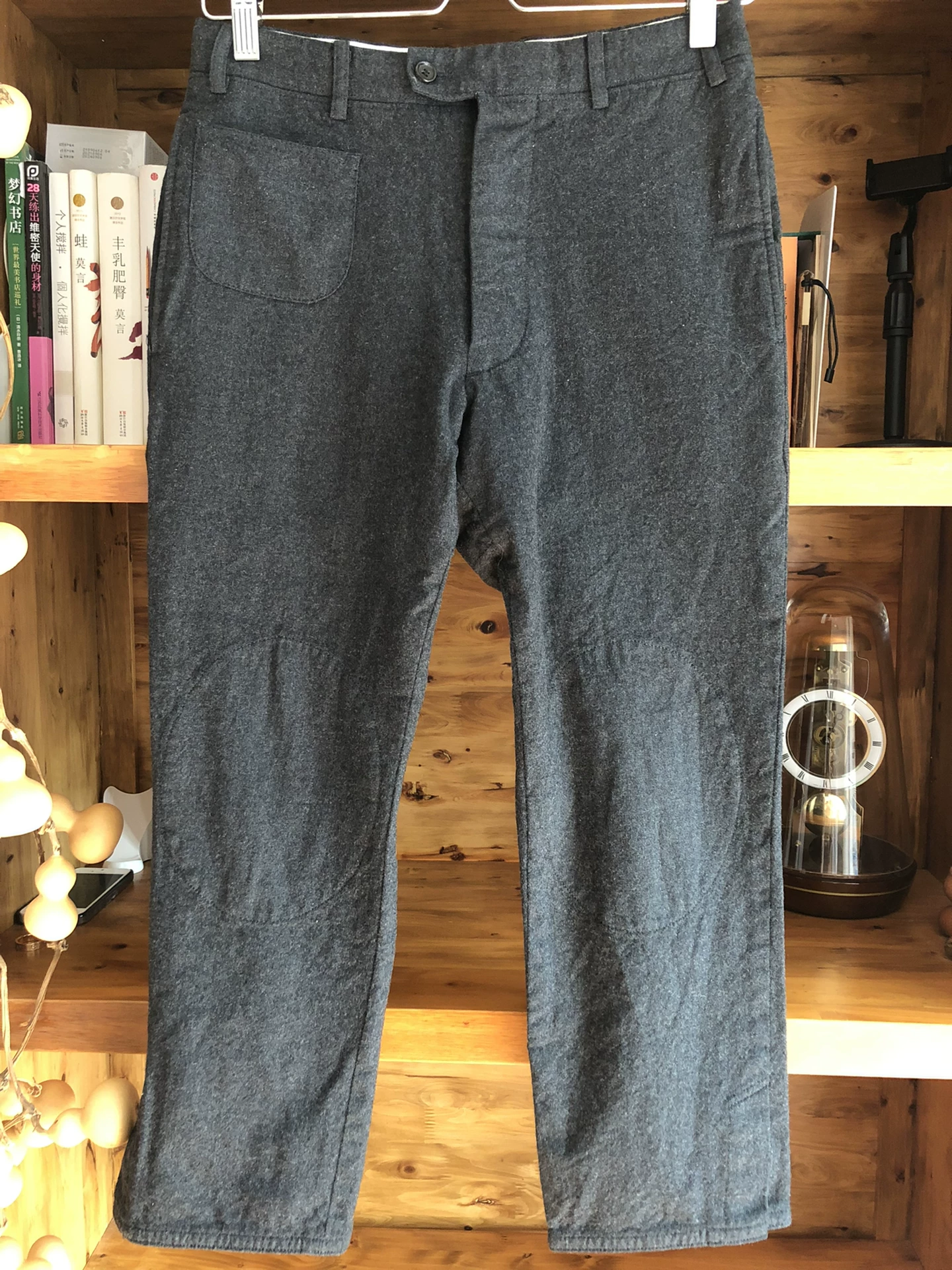 VISVIM SLACKS Wool Cropped Pants