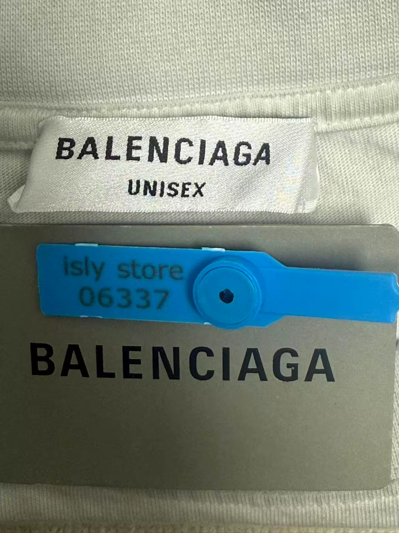 Balenciaga Oversized Print Short-Sleeve T-shirt — back