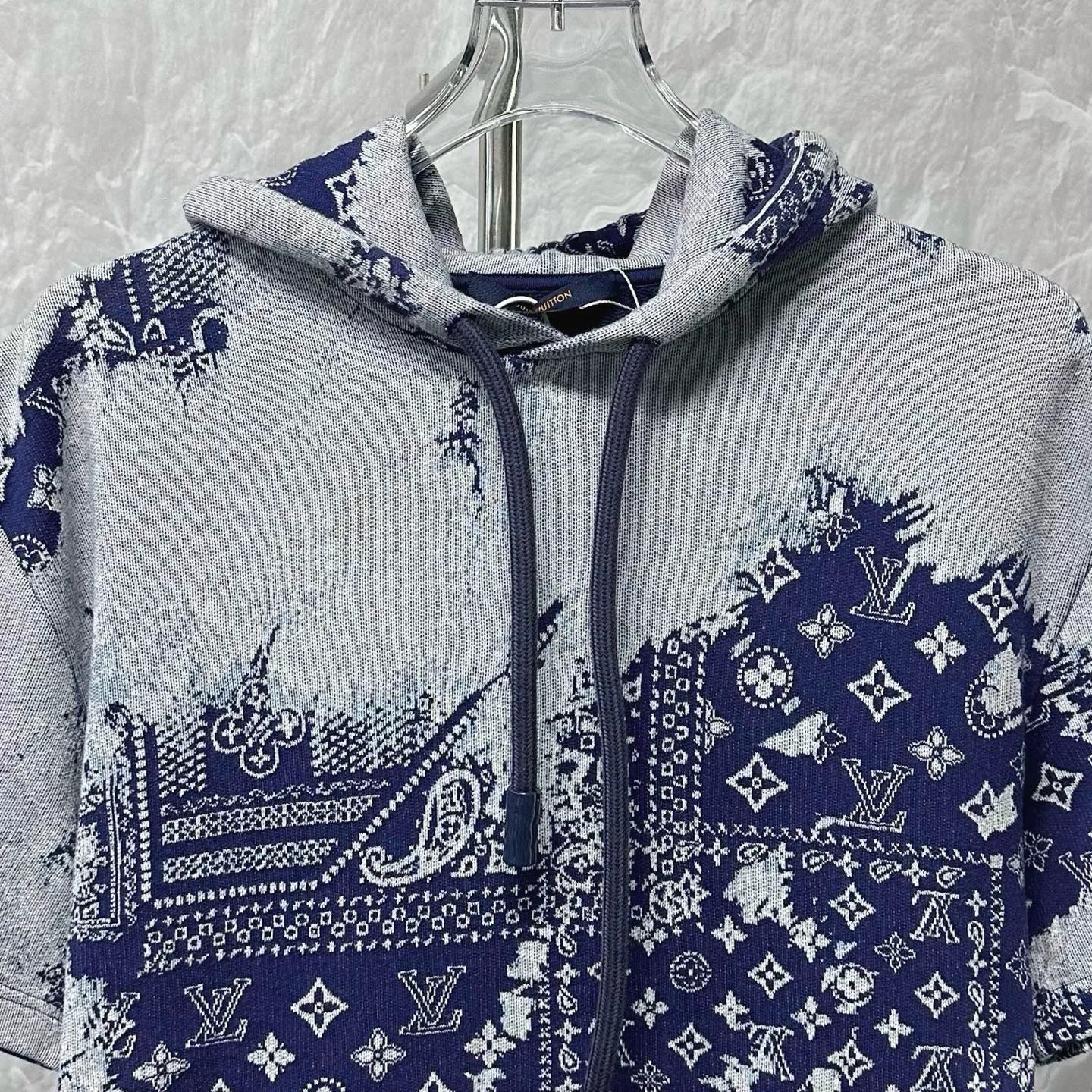 Louis Vuitton Bandana Hooded Short Sleeve — front