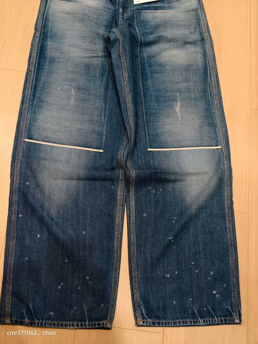 Visvim 25SS Carpenter Pants DMGD — label