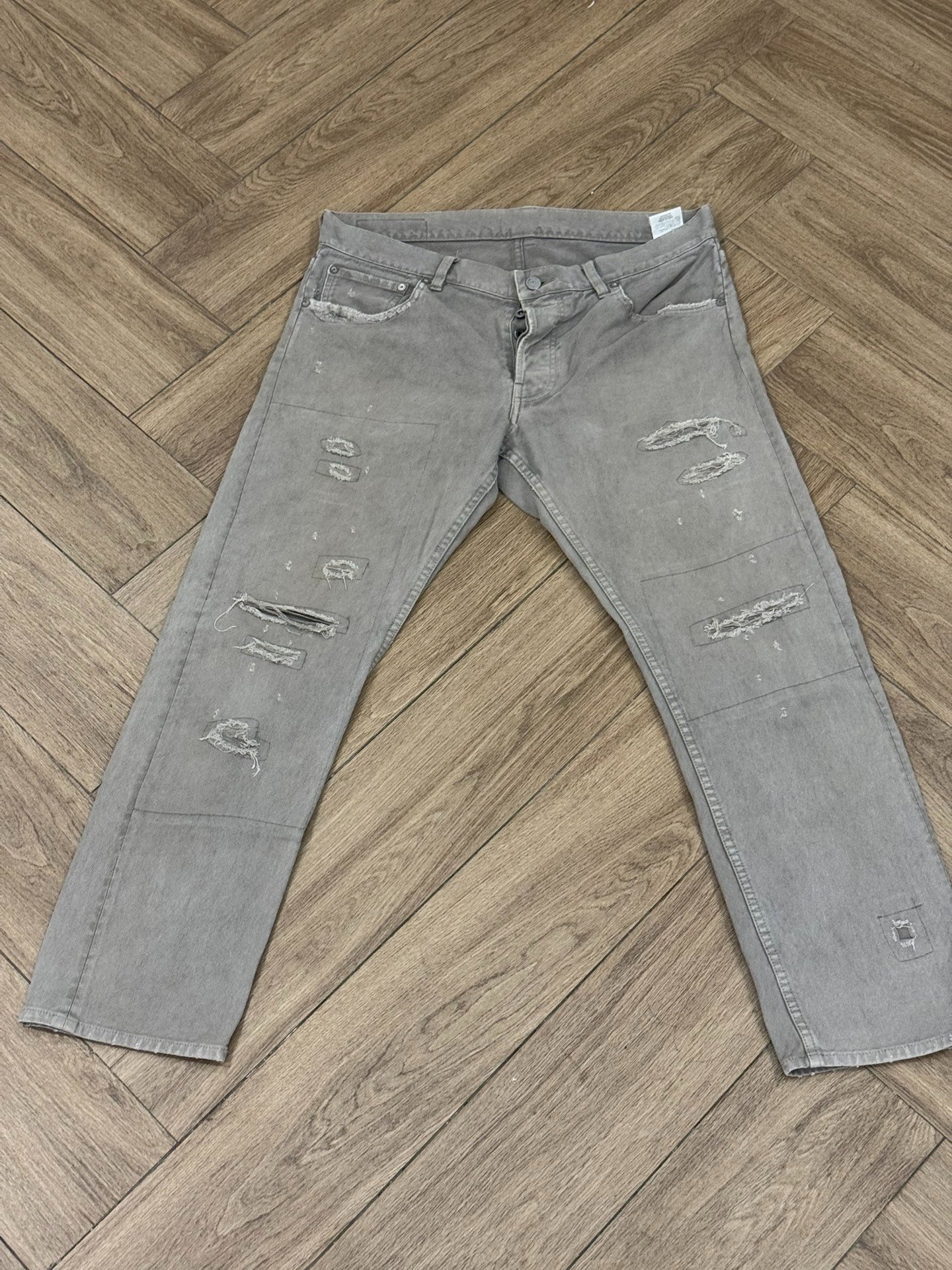 VISVIM 20AW FLUXUS 10 Distressed Jeans