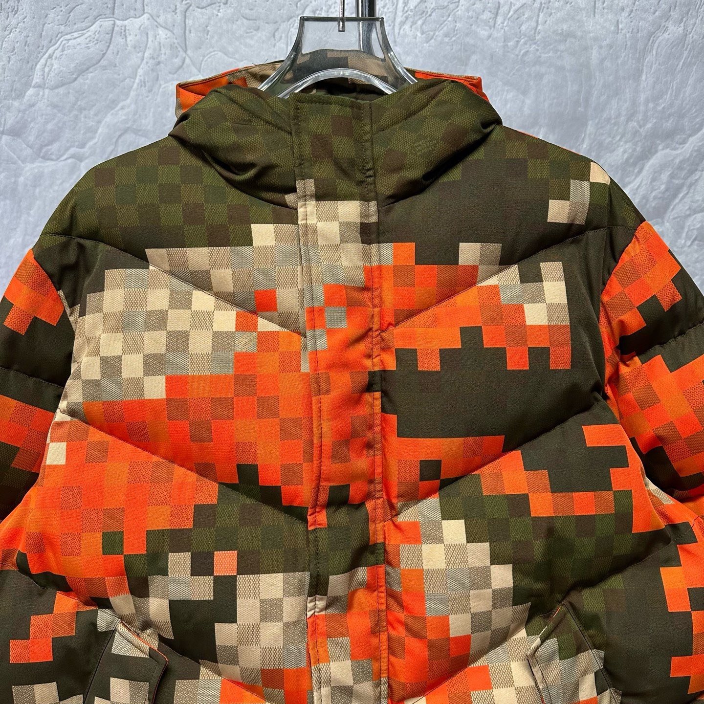 Louis Vuitton SS24 Mosaic Down Jacket — front