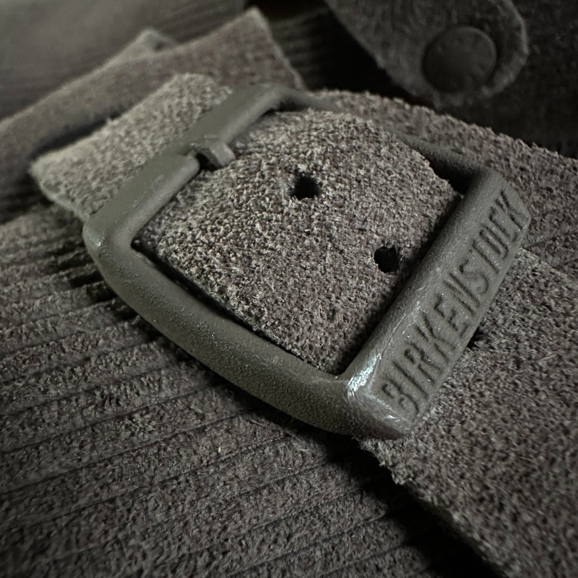 Birkenstock Stussy First Collaboration — label