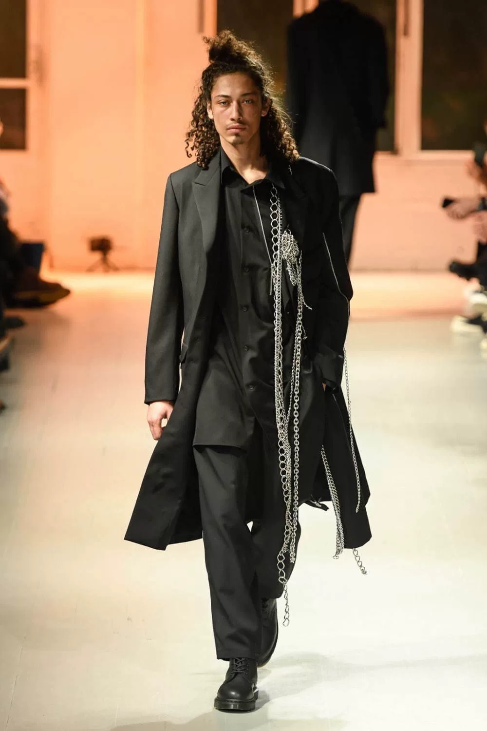 Yohji Yamamoto 20AW Chain Gaba Shirt — front