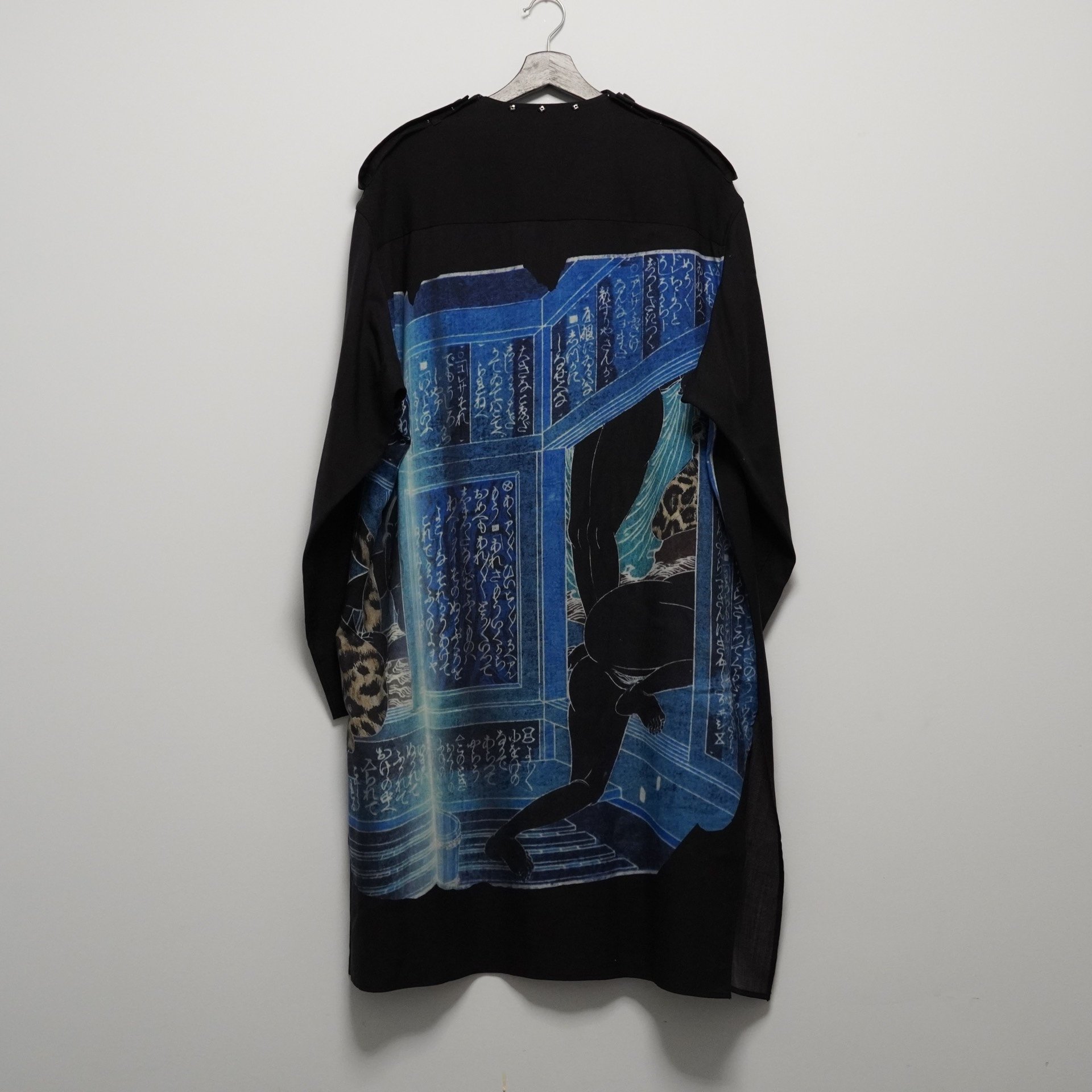 Yohji Yamamoto 2019SS Ukiyo-e Military Coat — front