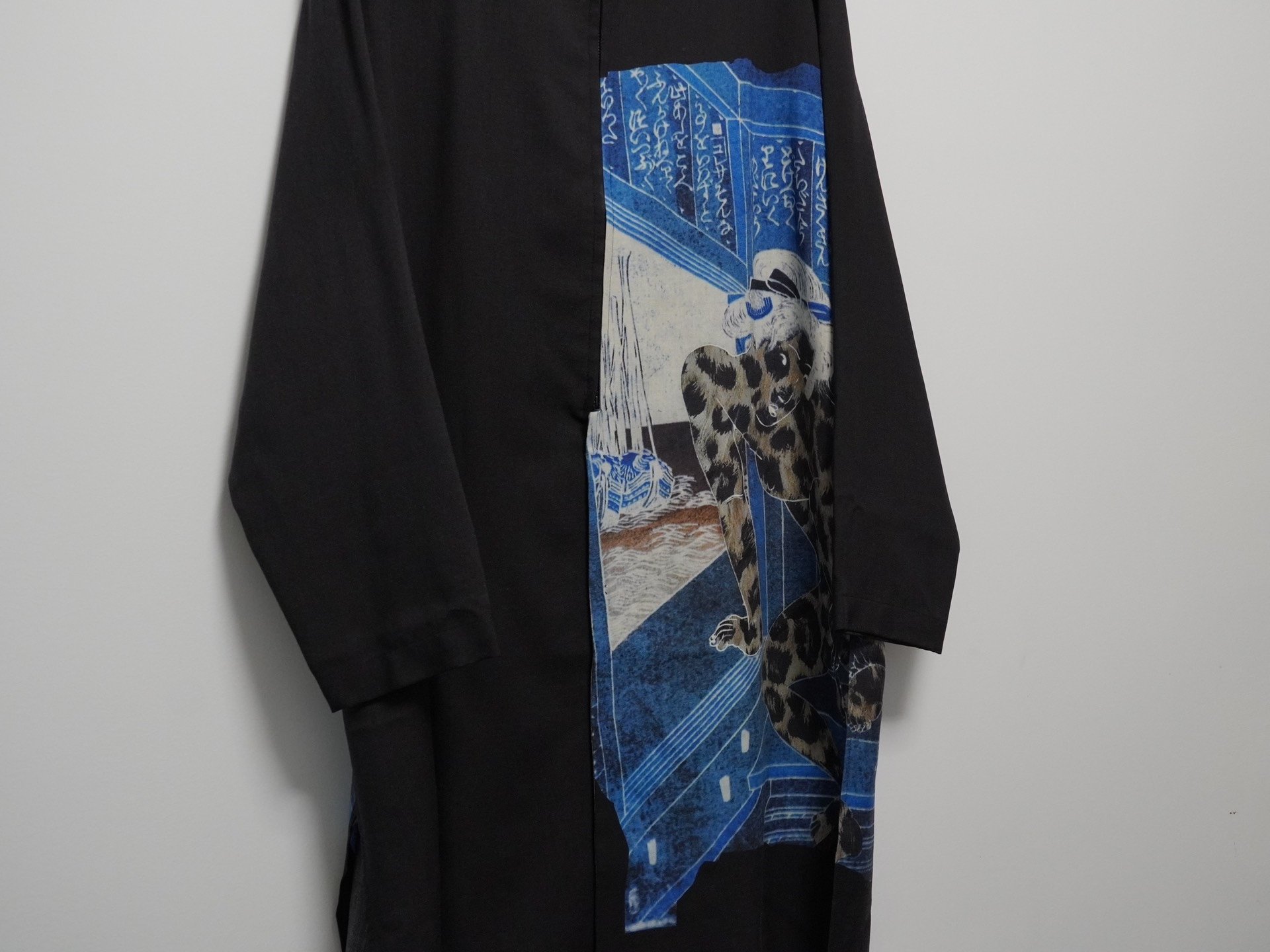Yohji Yamamoto 2019SS Ukiyo-e Military Coat — back