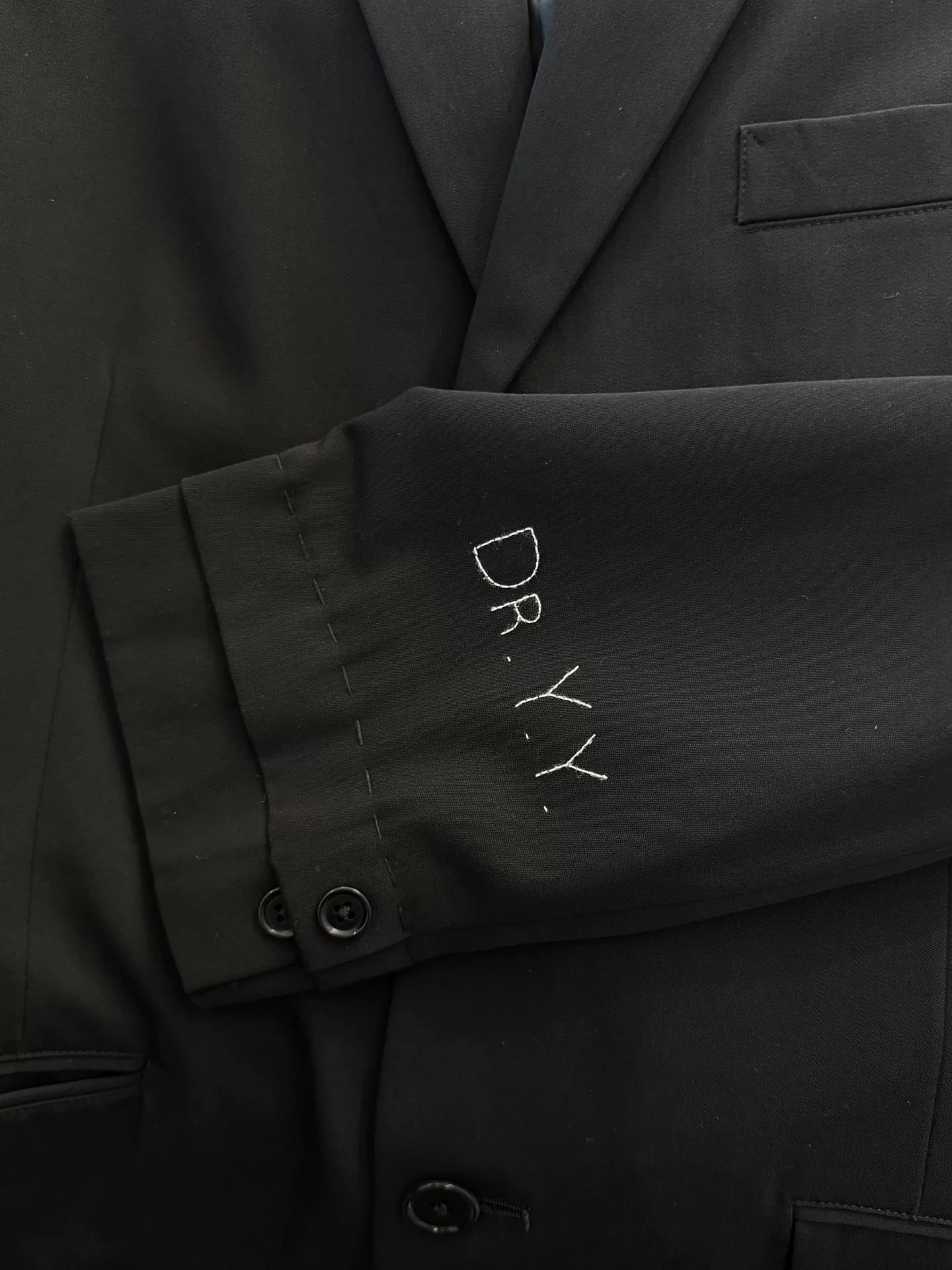 Yohji Yamamoto 09ss Dr.YY Suit Jacket — front