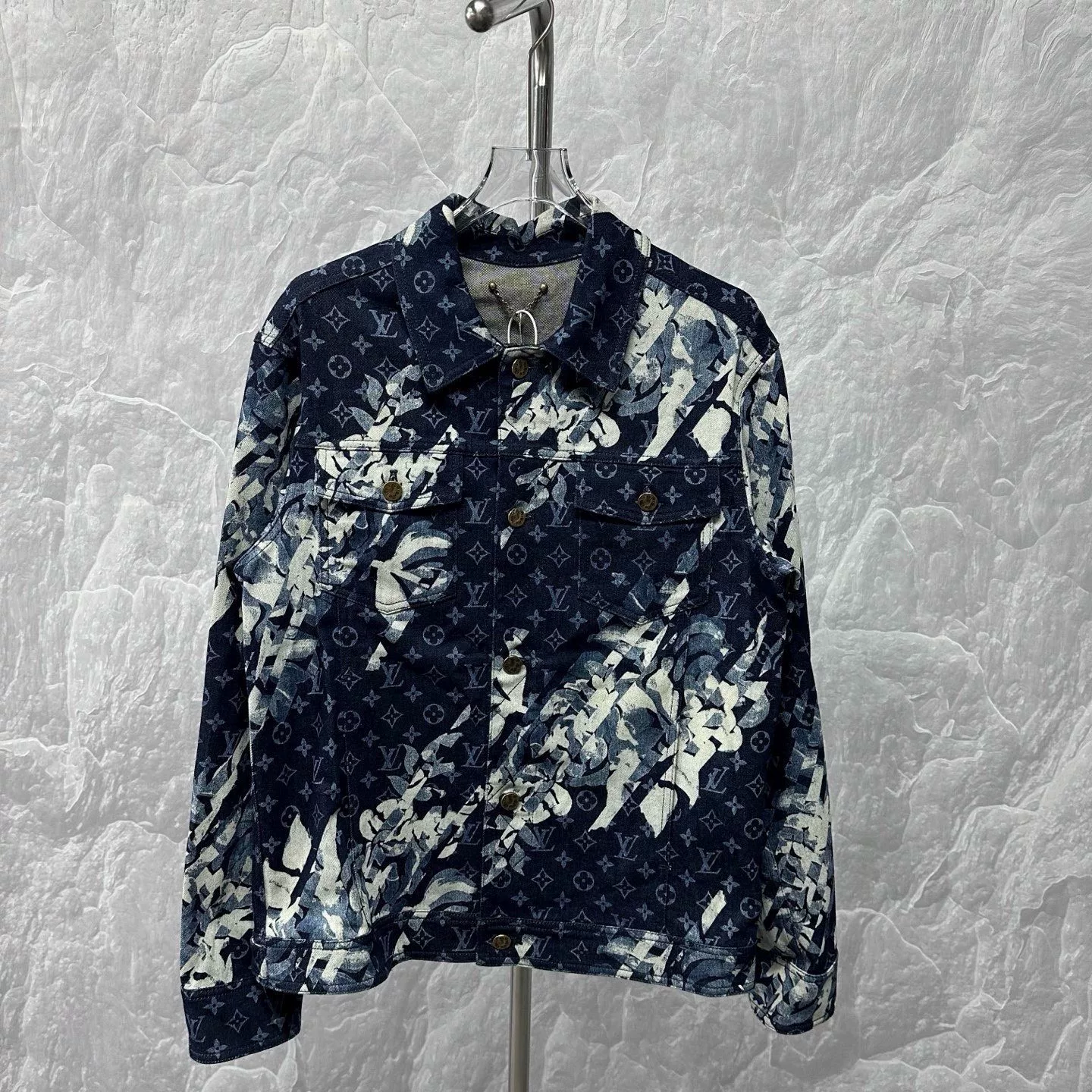 Louis Vuitton SS24 Floral Denim Jacket