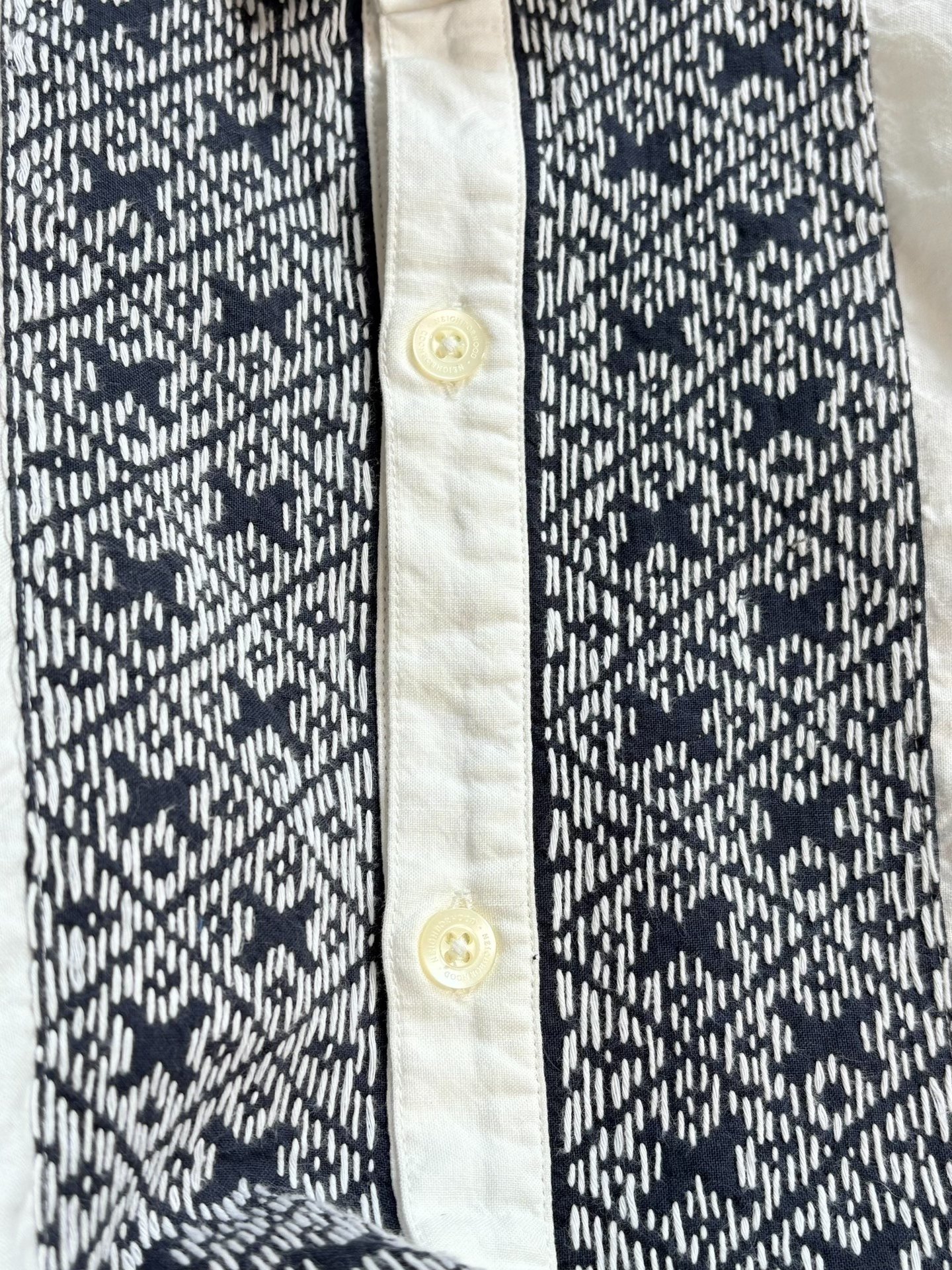 NEIGHBORHOOD Ethnic Embroidery Long-Sleeve Shirt — front
