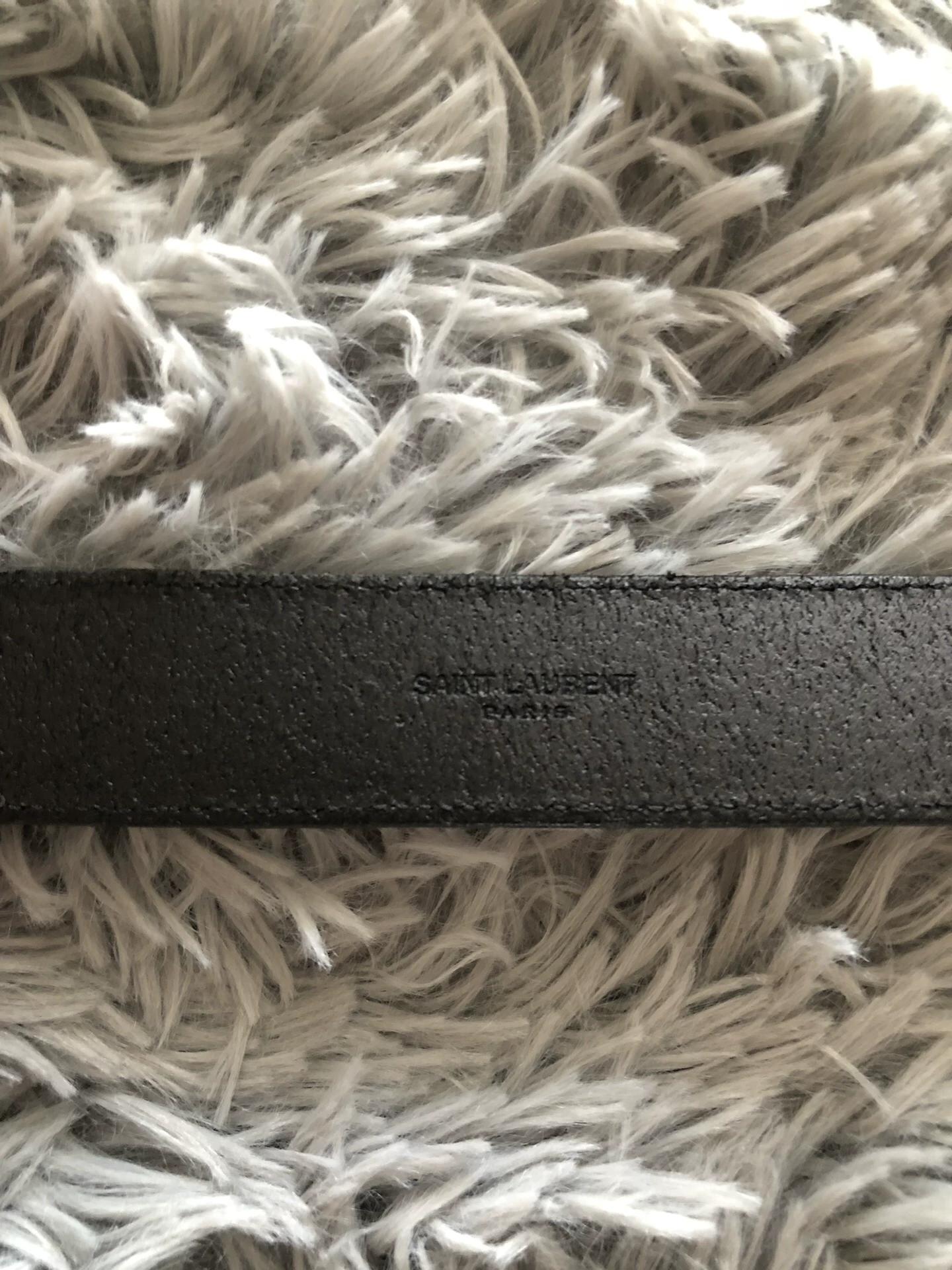 Saint Laurent SLP Runway Belt — front
