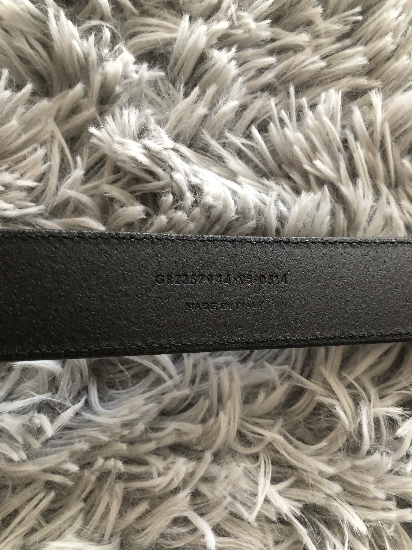 Saint Laurent SLP Runway Belt — detail