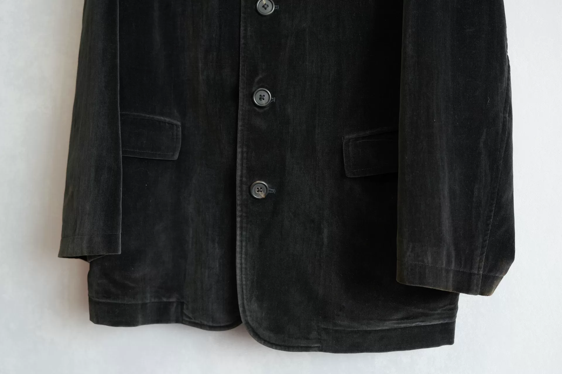 Yohji Yamamoto 96AW Y's Velvet Jacket — back