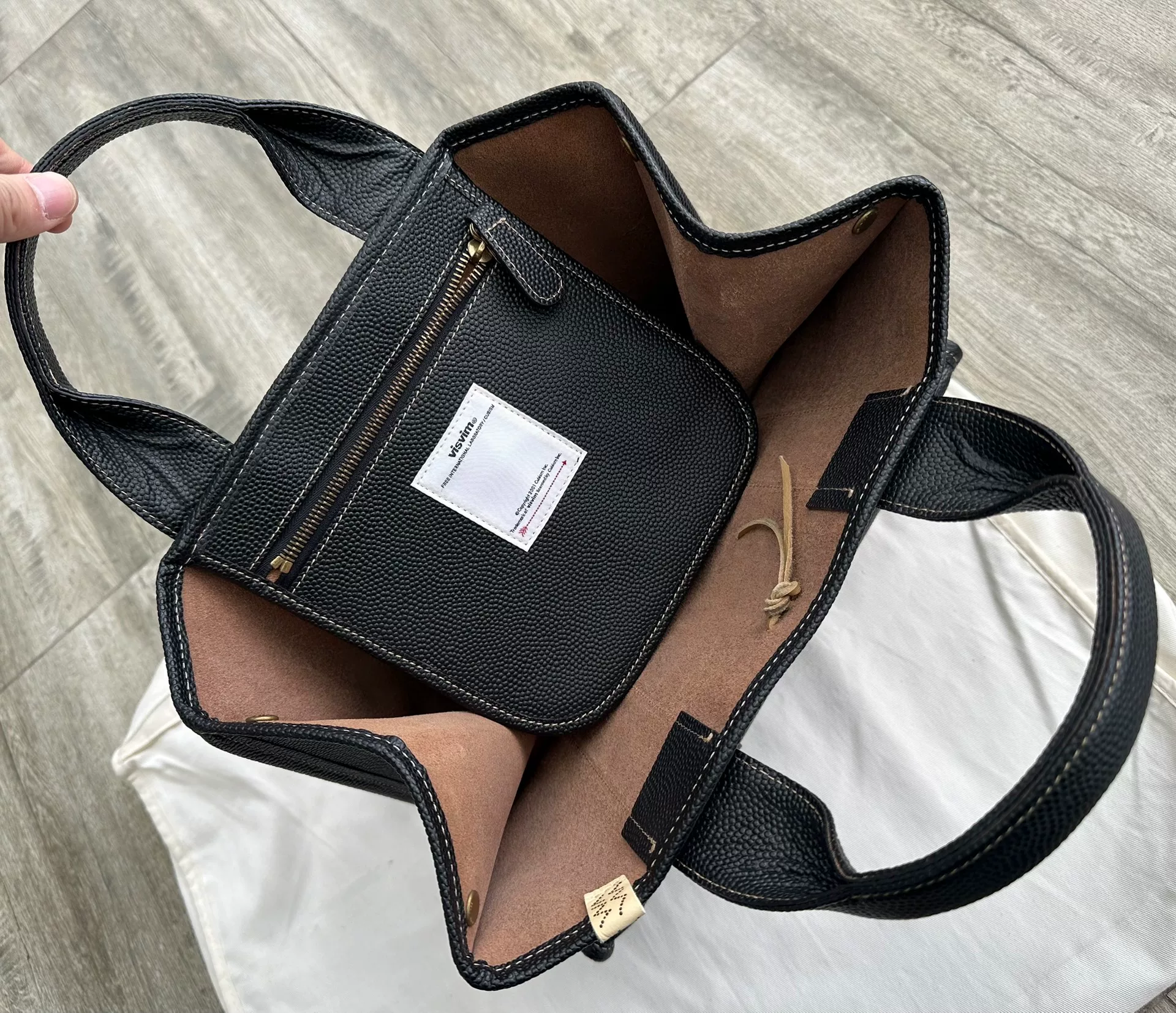 Visvim Teton Tote Bag (Sixth Man) — back