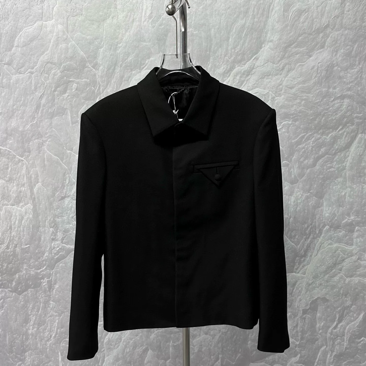 Louis Vuitton SS24 Wool Letter Jacket — front