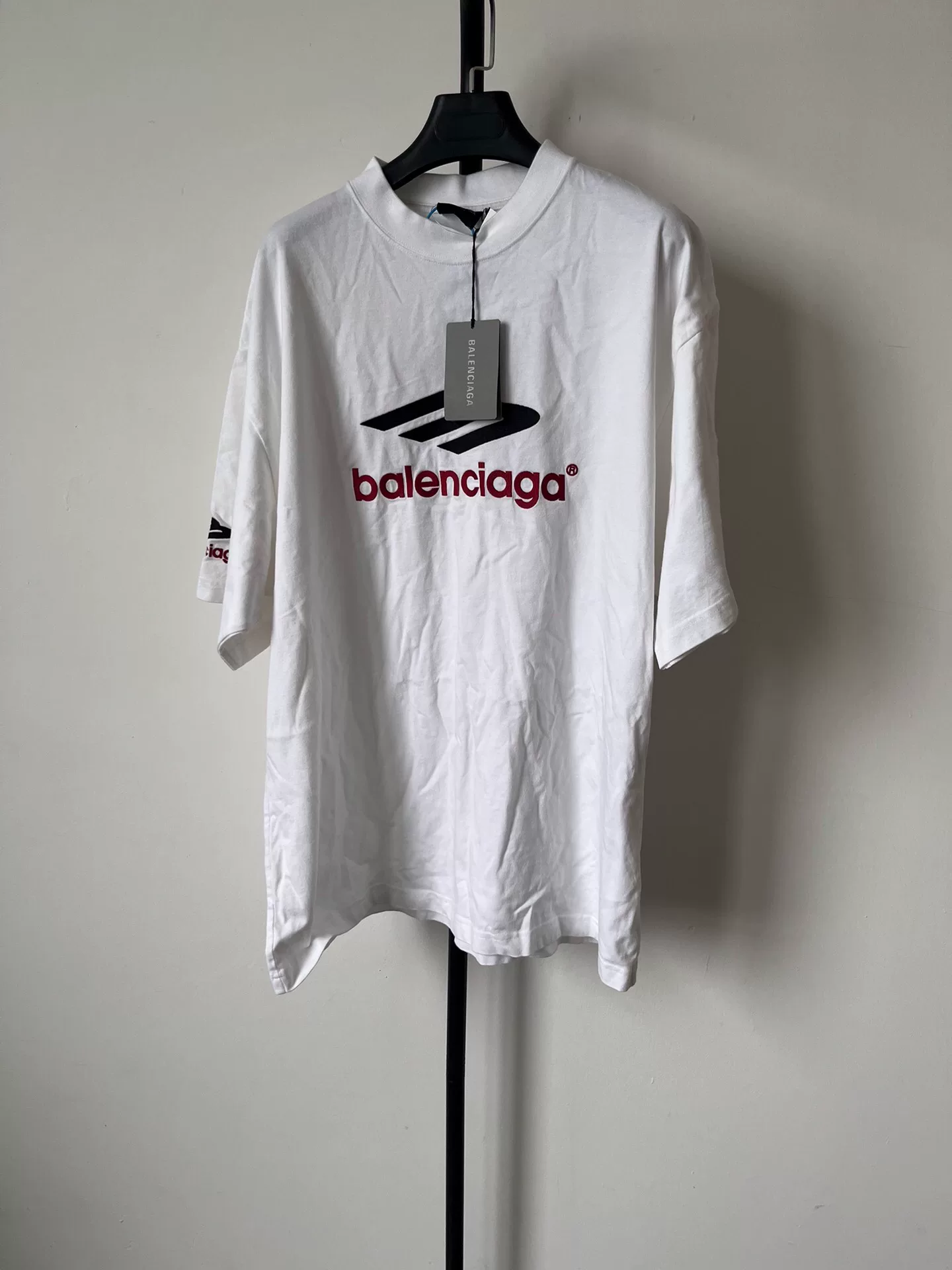 Balenciaga 3B Sports Icon Logo T-Shirt