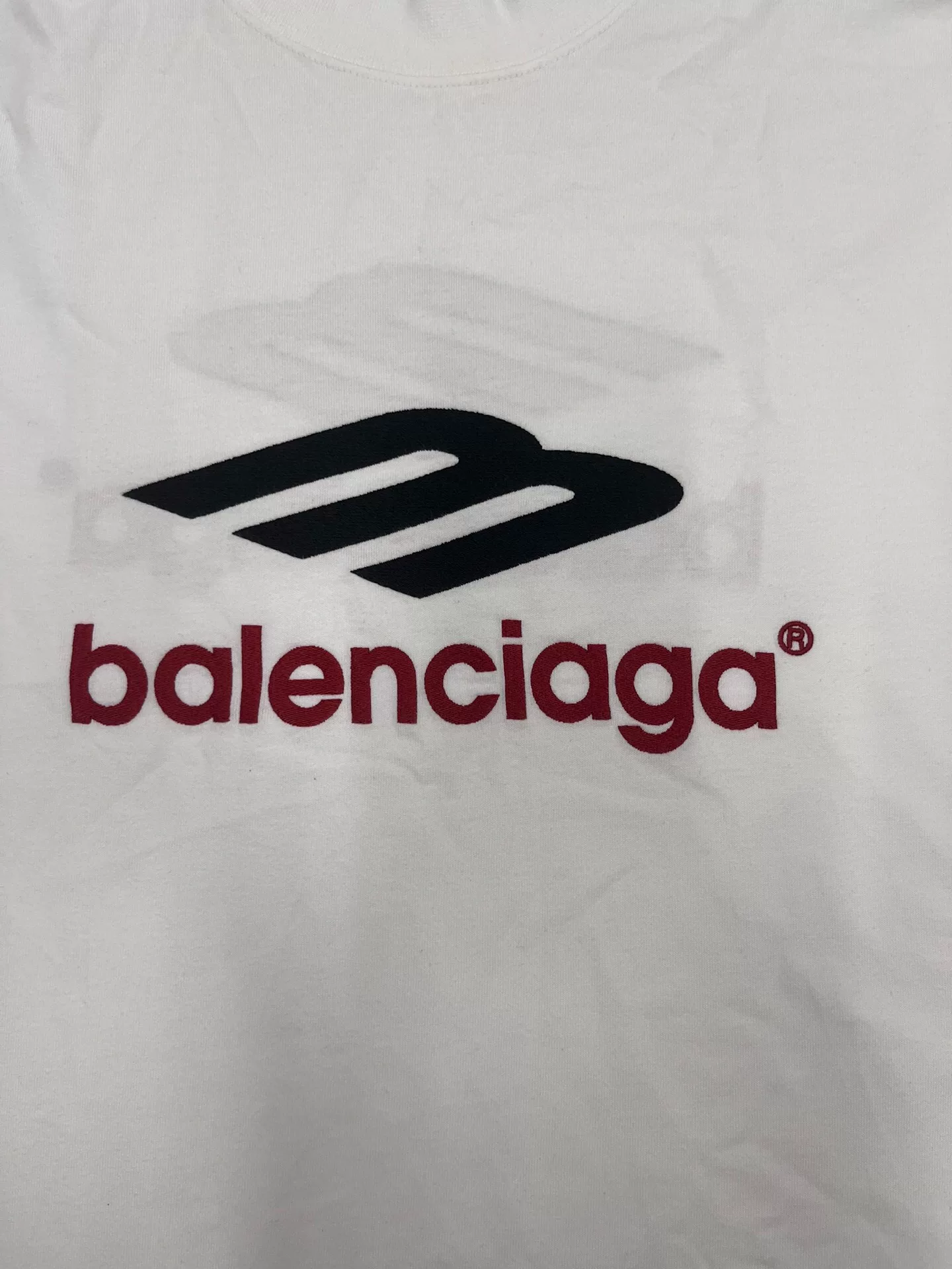 Balenciaga 3B Sports Icon Logo T-Shirt — detail