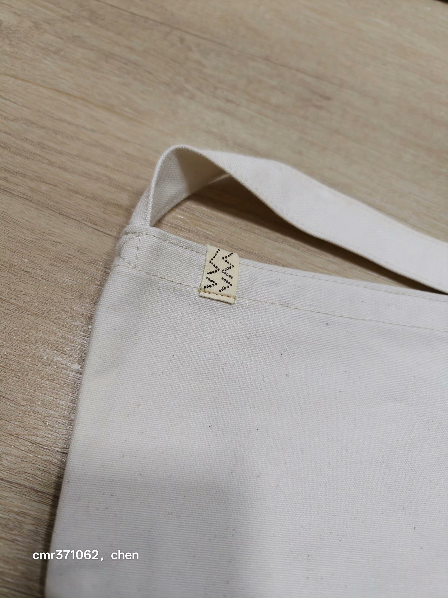visvim 18AW Spot Musette Canvas — label