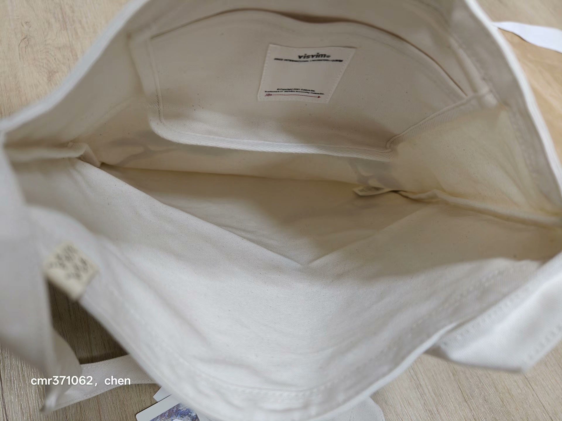 visvim 18AW Spot Musette Canvas — back