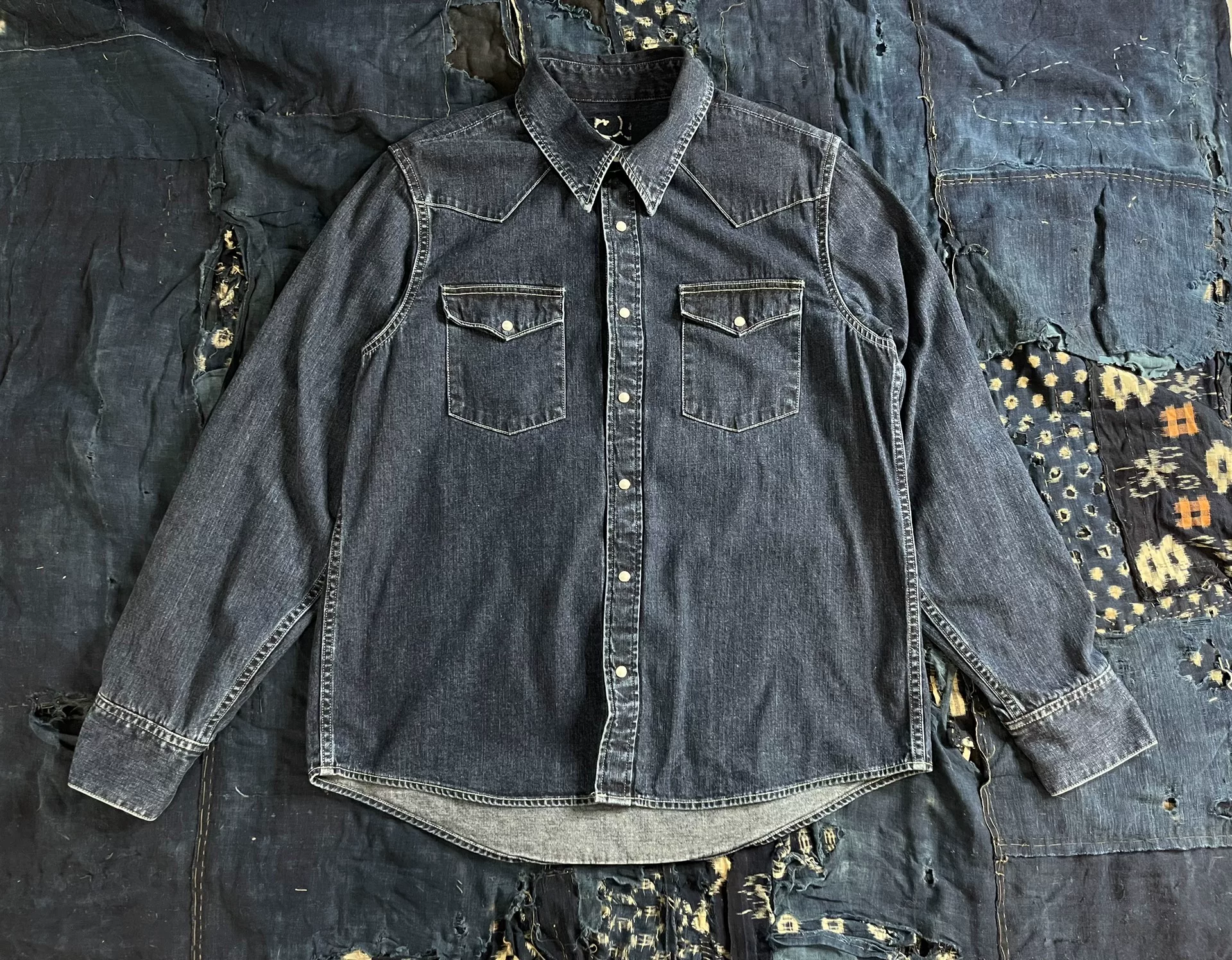 VISVIM 23SS ALBACORE SHIRT DMGD — front