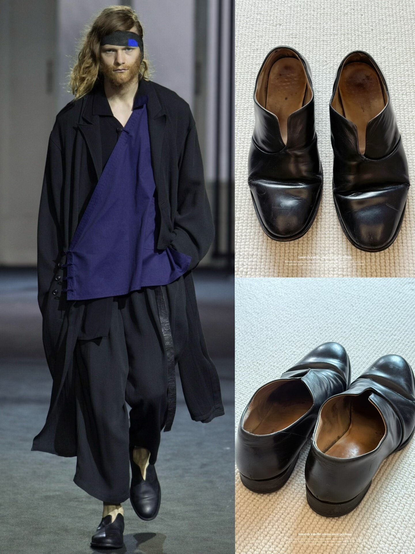 Yohji Yamamoto x CHEREVICHKIOTVICHKI Derby Shoes