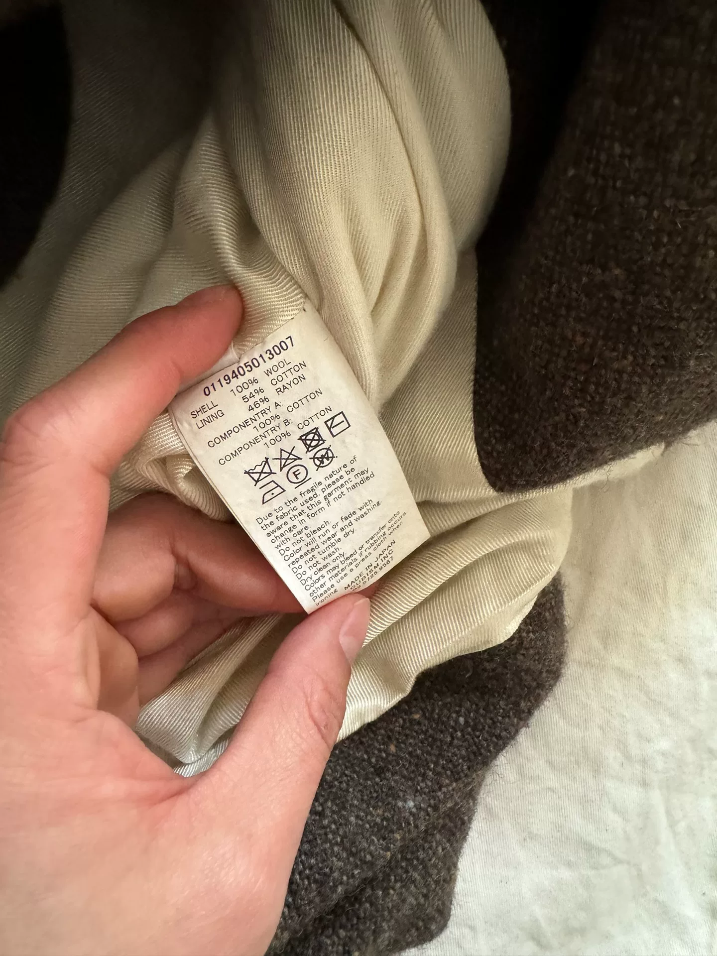 VISVIM 19AW GALEN WOOL JKT — front