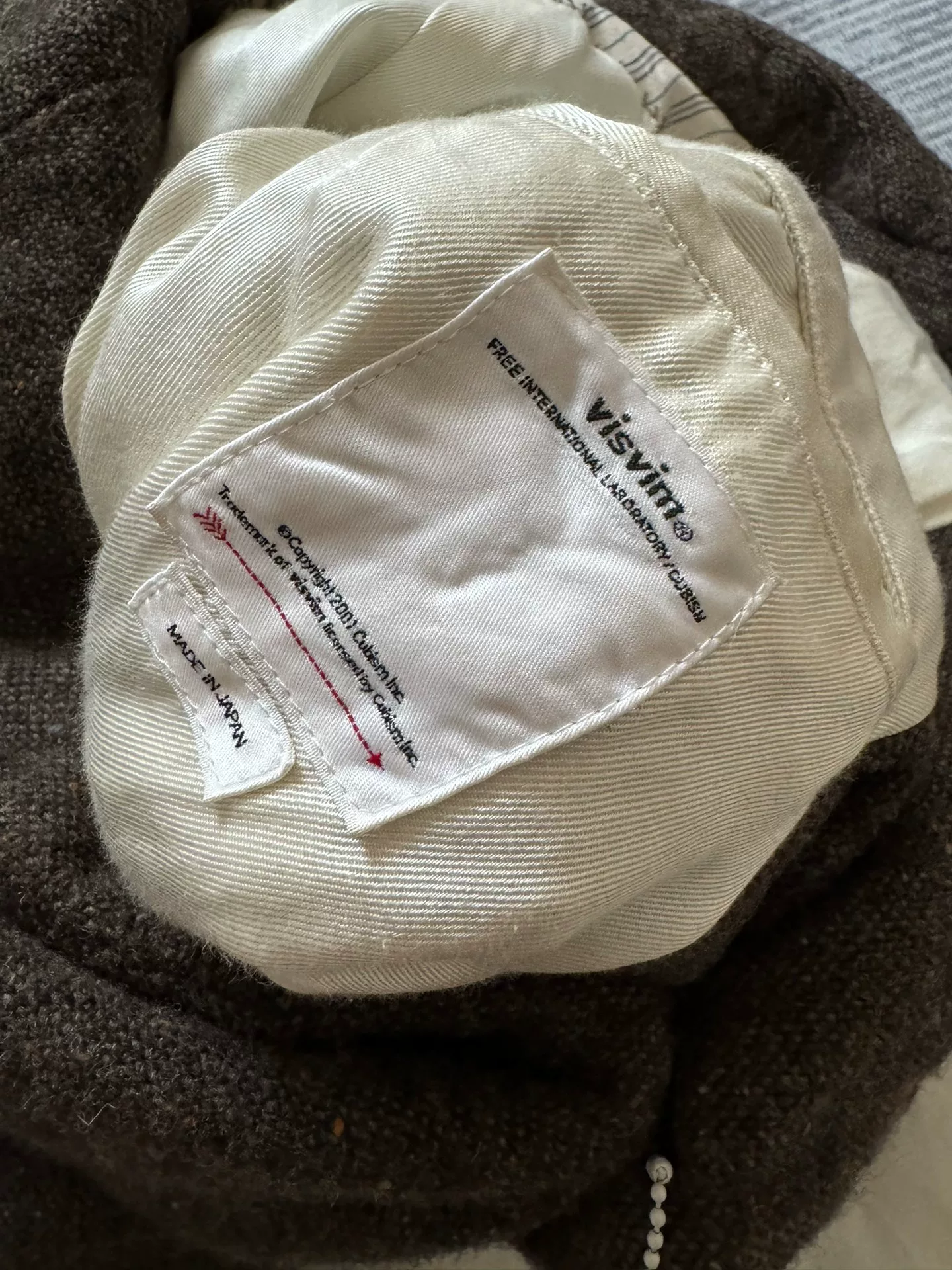 VISVIM 19AW GALEN WOOL JKT — detail