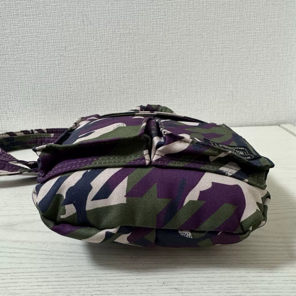 porter x n.hoolywood purple camo 2way bag — back