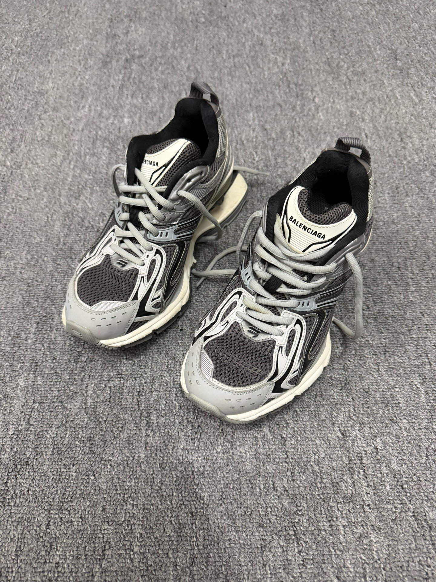 Balenciaga Track Sneakers Gray Black