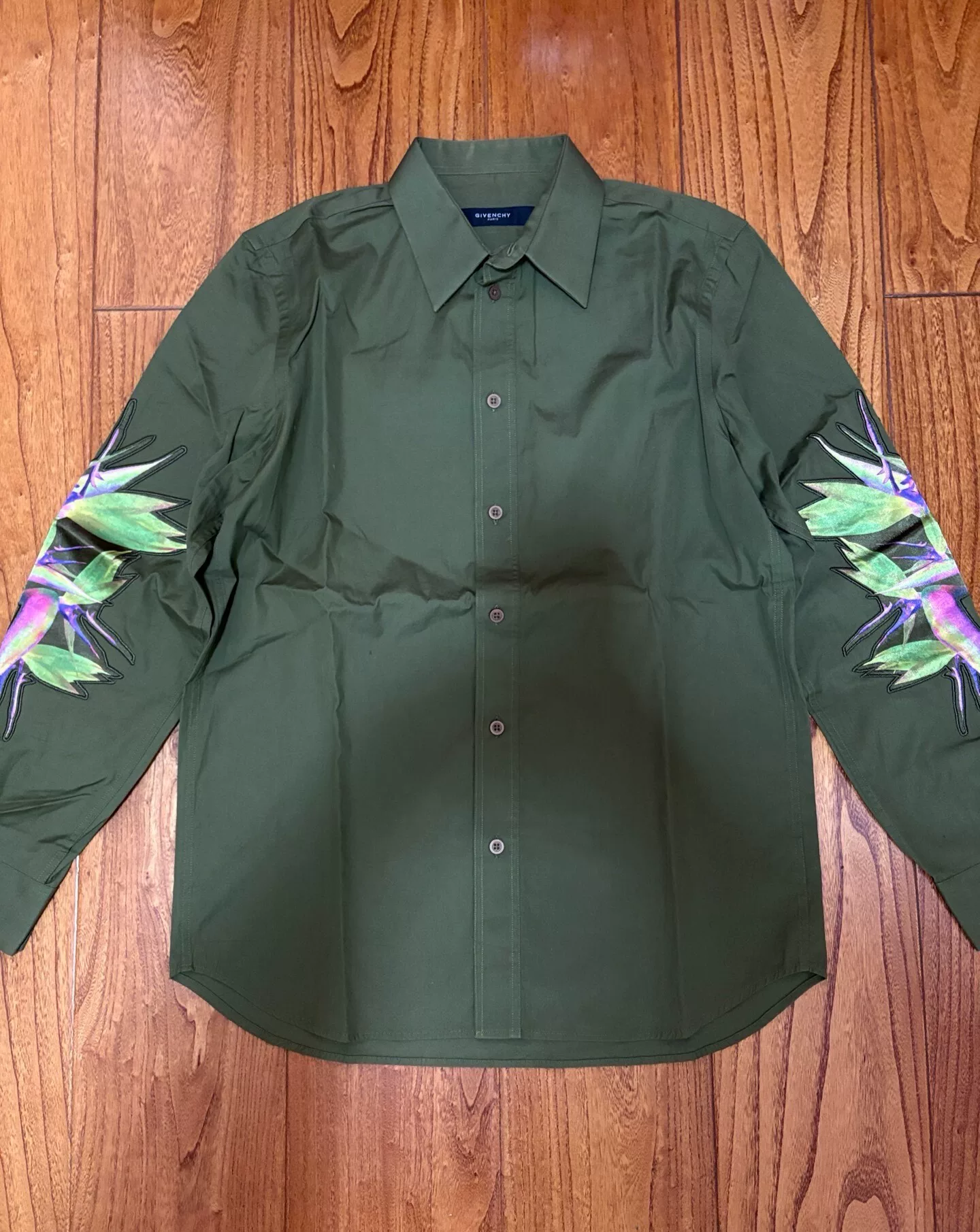 Givenchy Paradise Bird Long Sleeve Shirt