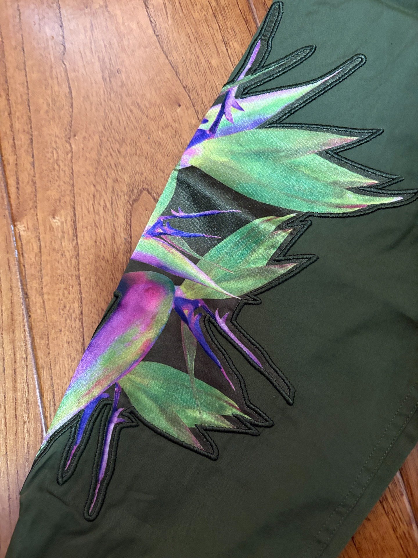 Givenchy Paradise Bird Long Sleeve Shirt — back