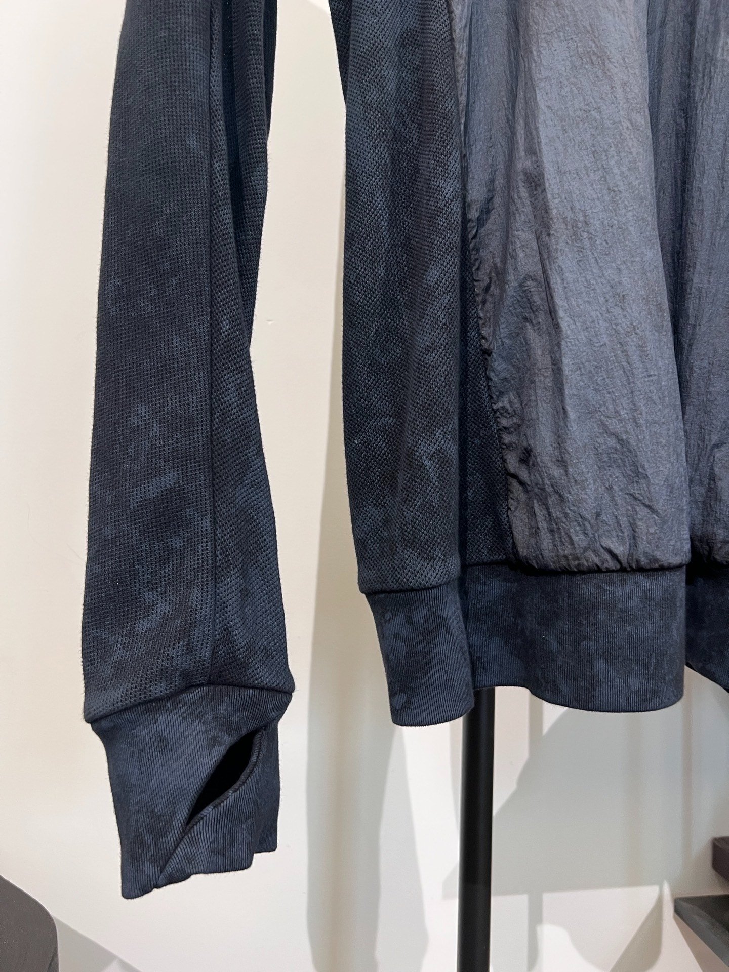 Boris Bidjan Saberi 11by bbs CR1 Mesh Sweatshirt — back