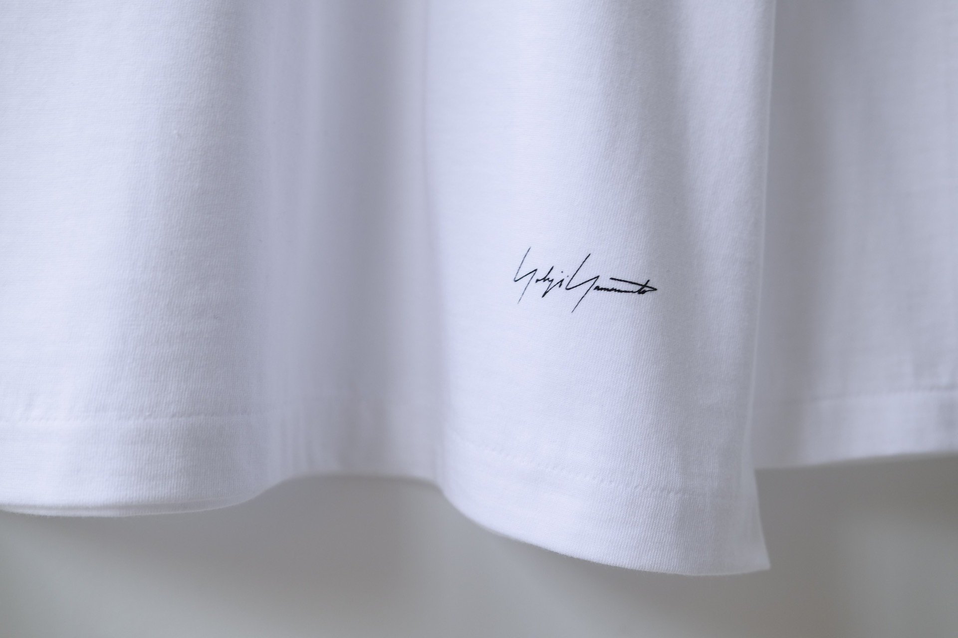 Yohji Yamamoto Seamless Cotton Top — front