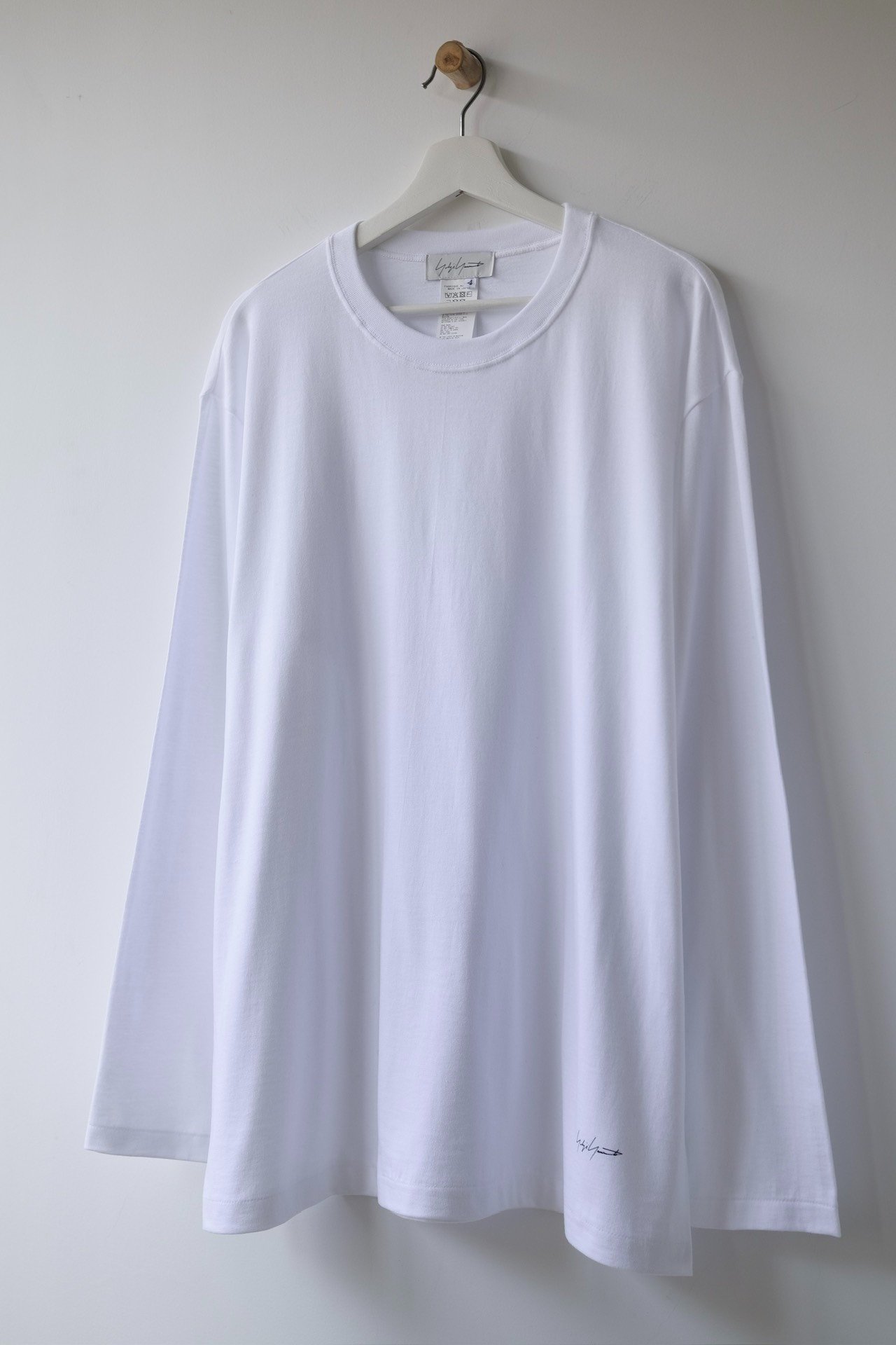 Yohji Yamamoto Seamless Cotton Top — back