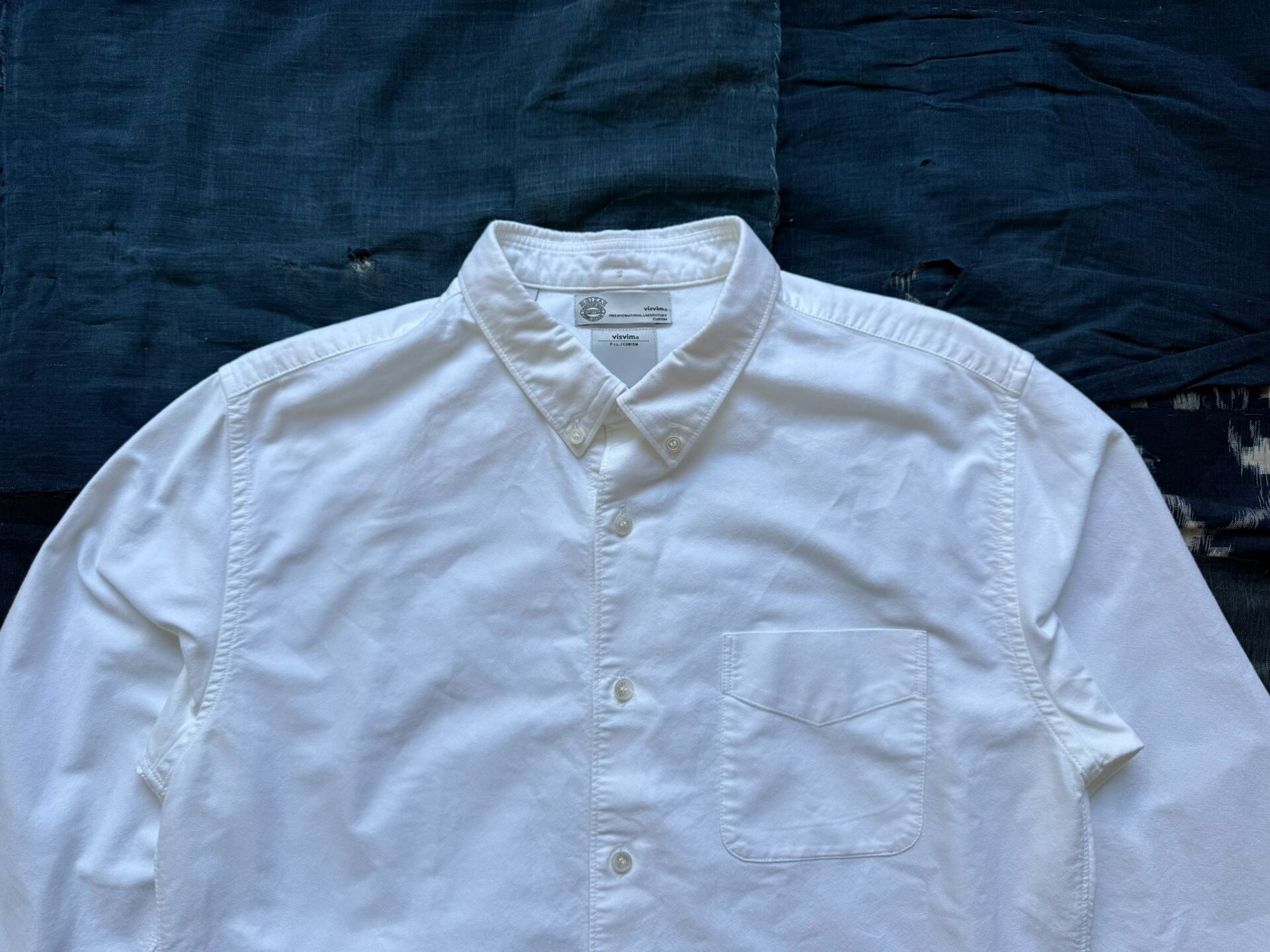 VISVIM 13SS STARS SHIRT GIZA L/S — label