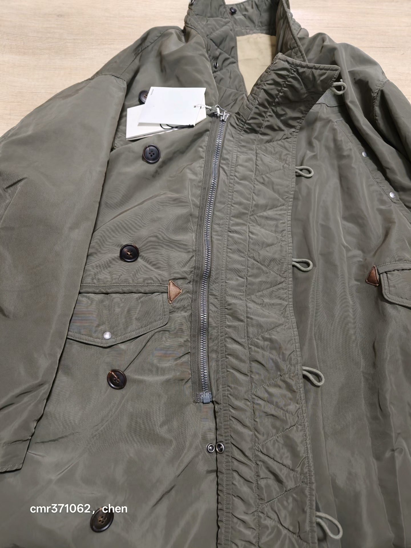 visvim 21AW Valdez Khampa Coat — detail